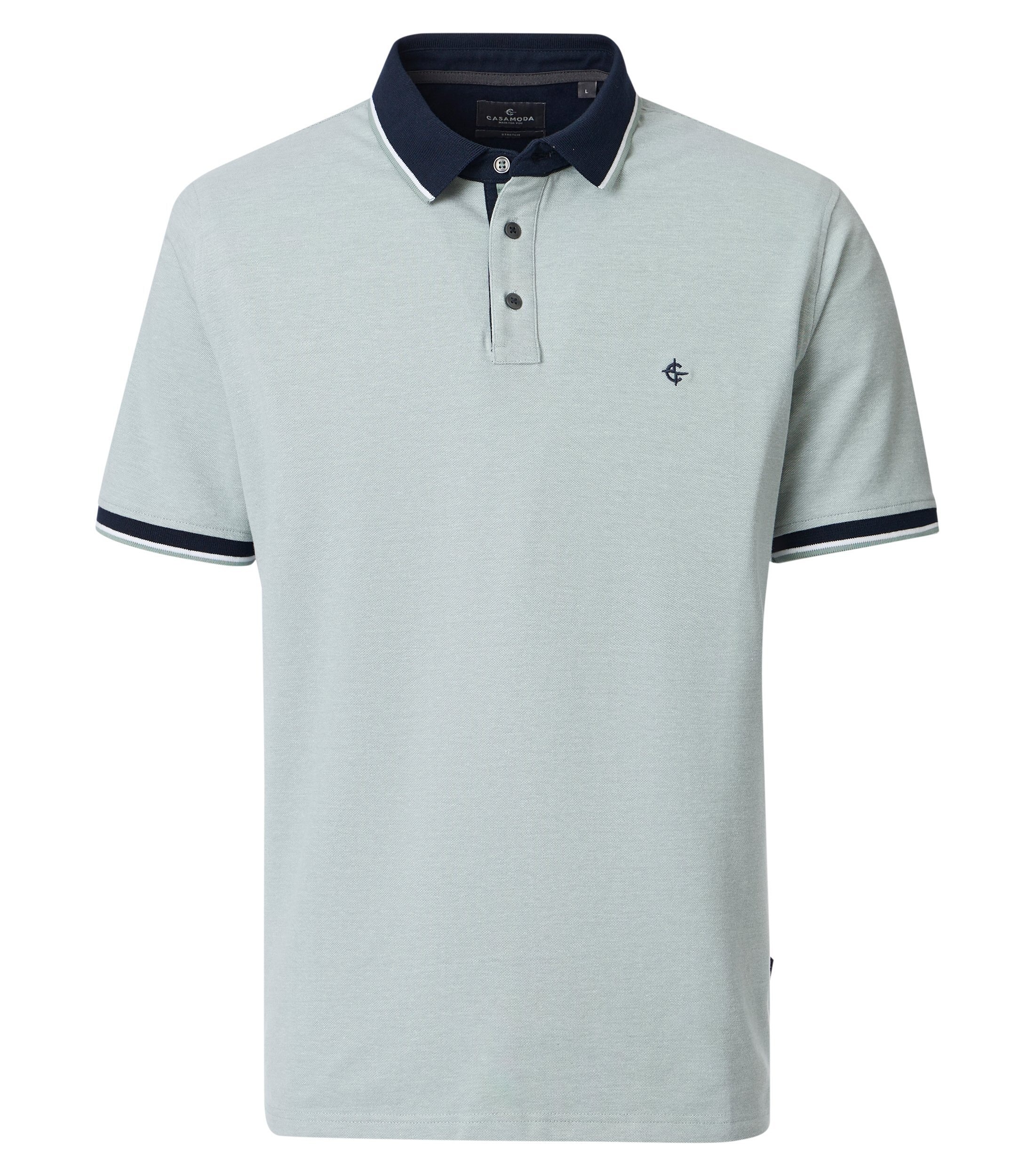 CASAMODA Poloshirt »CASAMODA Polo-Shirt uni«