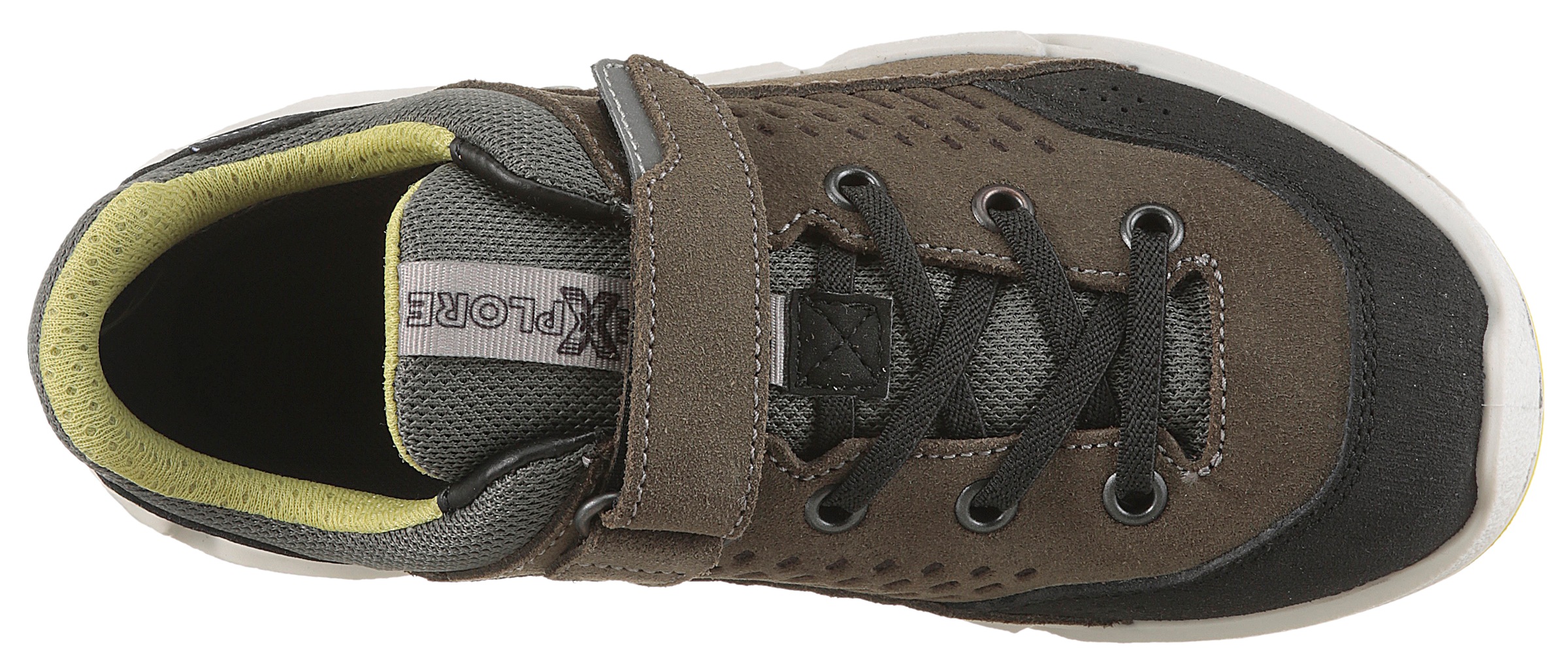 Ricosta Sneaker »Trailer WMS: normal«, Klettschuh mit herausnehmbarer Sohle, Größenschablone zum Download