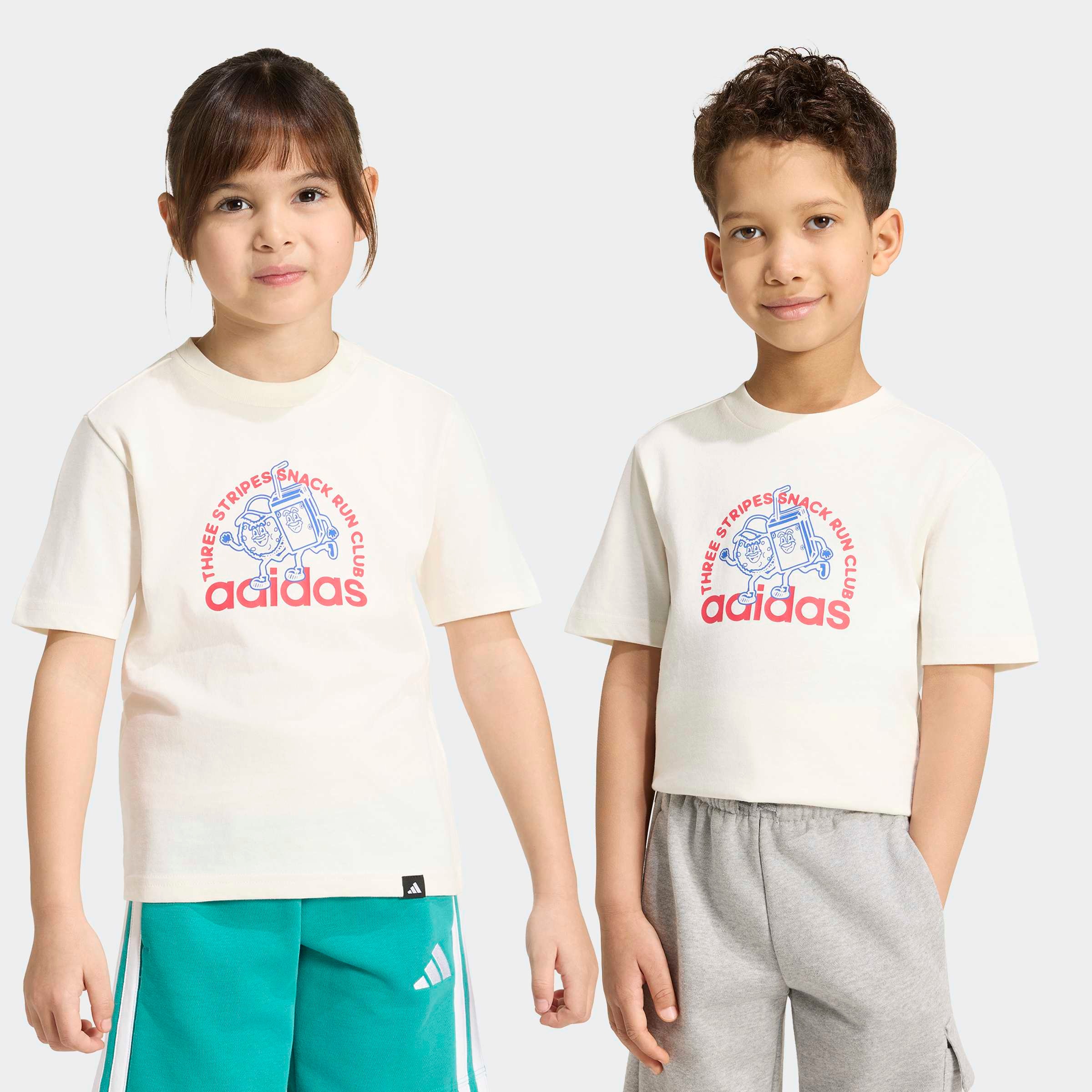 adidas Sportswear T-Shirt "LK FOOD T" für Kinder, im sportlichen Stil, Basic-Design, aus Baumwolle