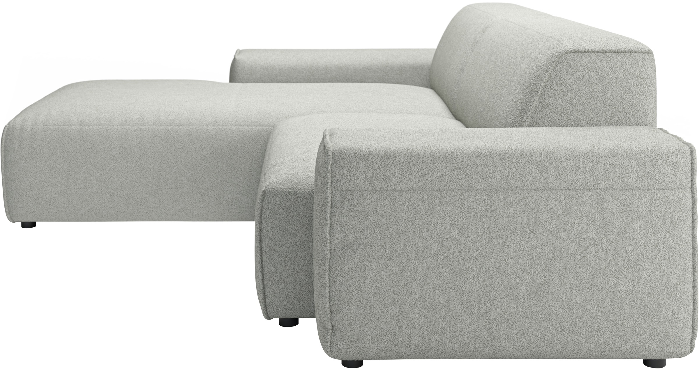andas Ecksofa »Glimminge L-Form auch in Breitcord, Feincord + Easy care-Bezug,«, Breite 234, Zierkissen