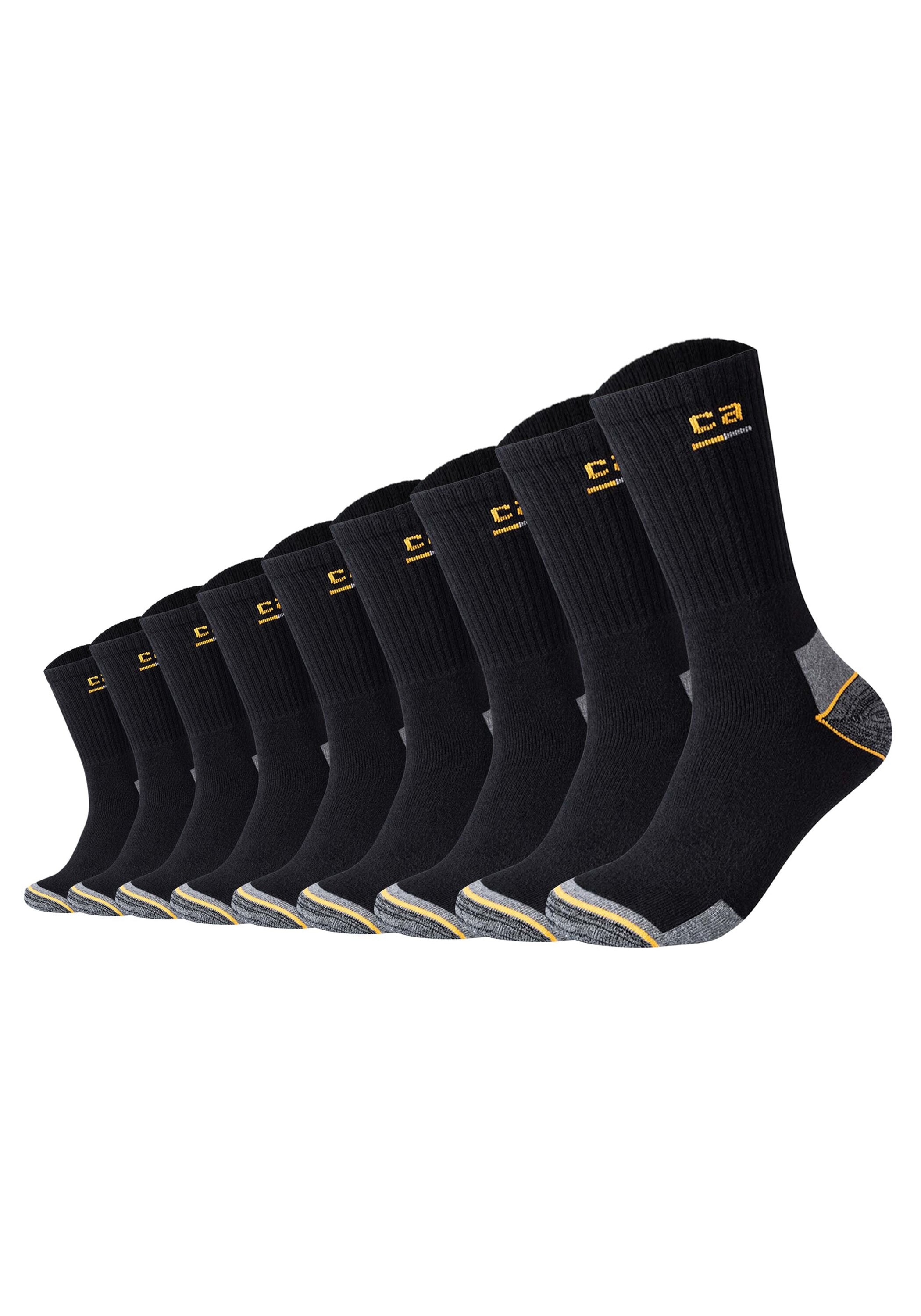 Camano Kurzsocken "Socken 9er Pack" 9 Paar tlg.