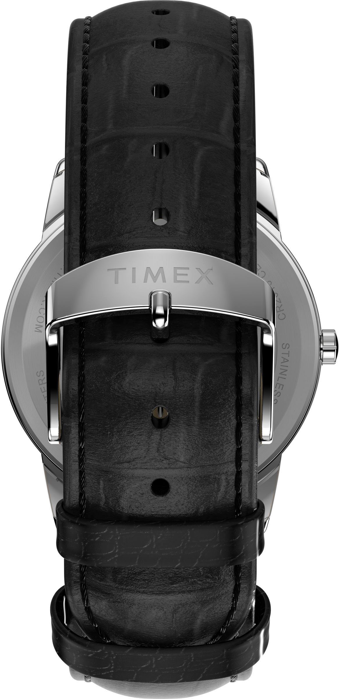 Timex Quarzuhr »EASY READER CLASSIC«, Armbanduhr, Herrenuhr, Damenuhr,Lederarmband,Datum