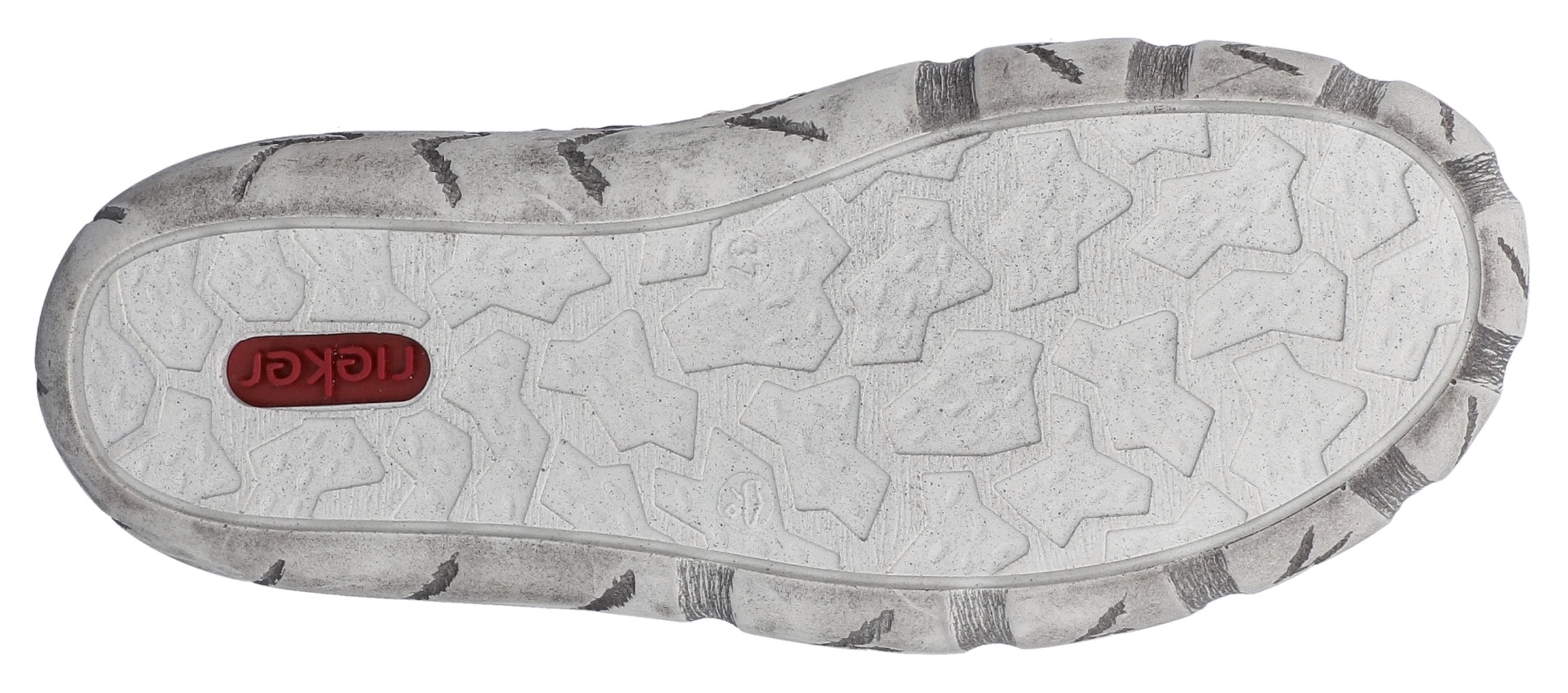 Rieker Clog  Sabot, Sommerschuh, Schlappen, Hausschuh mit Ziernähten