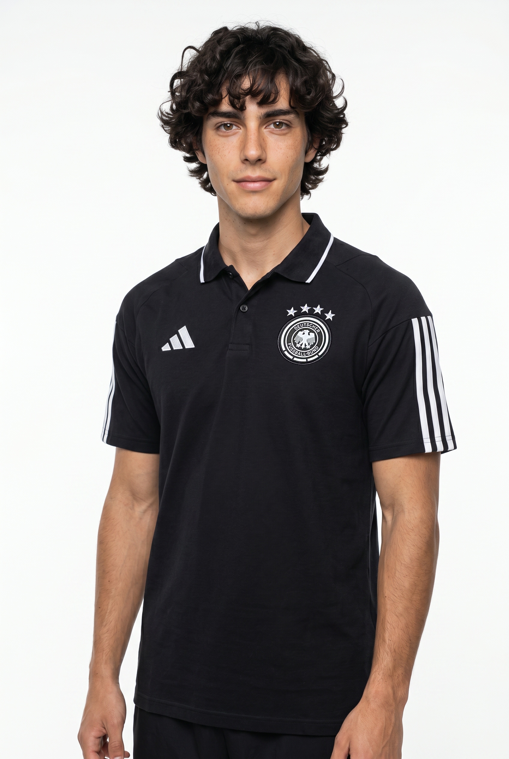 adidas Performance T-Shirt "DEUTSCHLAND DNA" mit legendärem Performance-Logo und 3-Streifen, aus Pikee-Material
