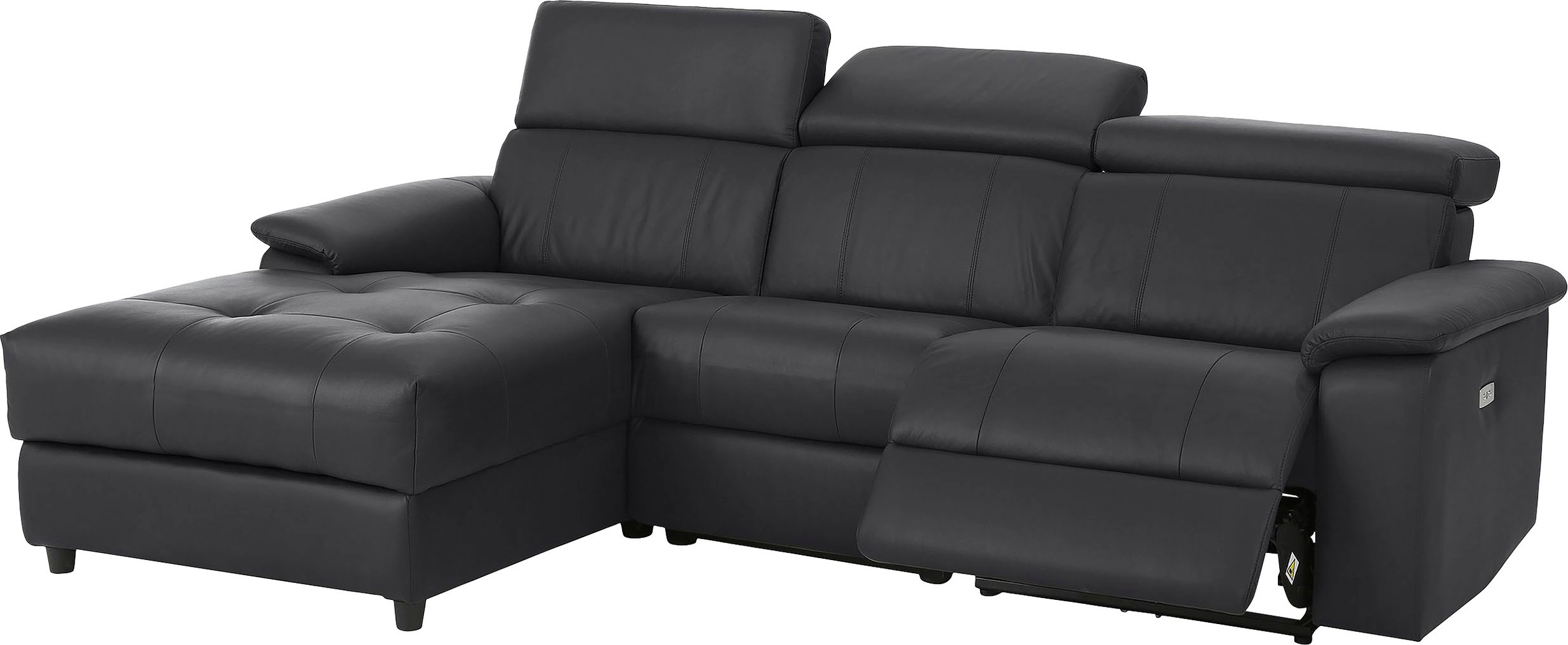 Home affaire Ecksofa »Binado, L-Form,«, mit manueller oder elektrischer Relaxfunktion mit USB-Anschluss