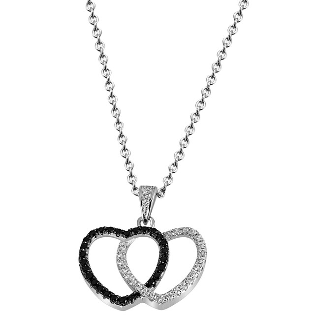 Firetti Kette mit Anhänger »Schmuck Geschenk Silber 925 Halsschmuck  Halskette Ankerkette Herz«, zu Kleid, Shirt, Jeans, Sneaker! Anlass  Geburtstag Weihnachten für kaufen | BAUR