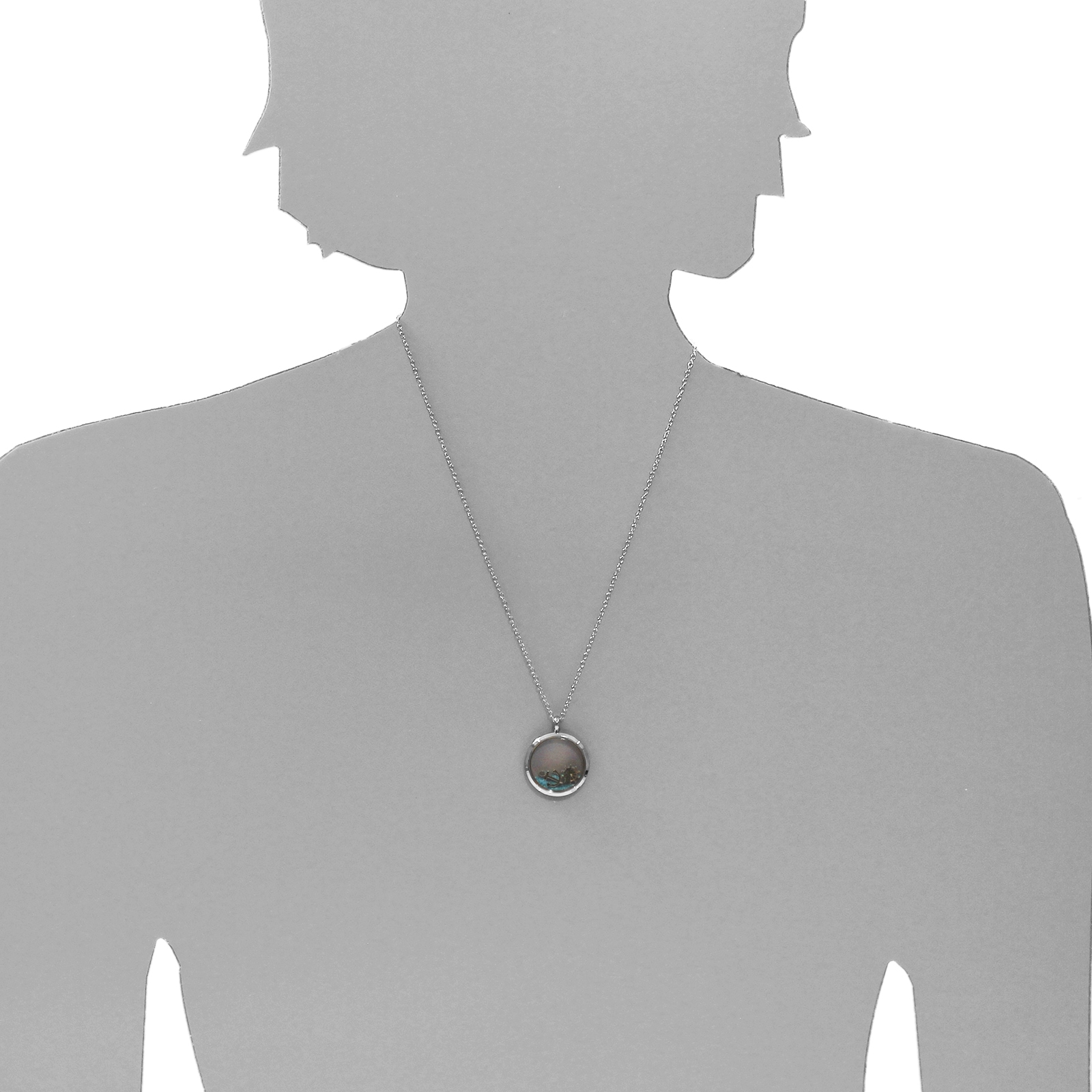 OSTSEE-SCHMUCK Kette mit Anhänger »- Anker 23 mm - Edelstahl - ohne Stein«