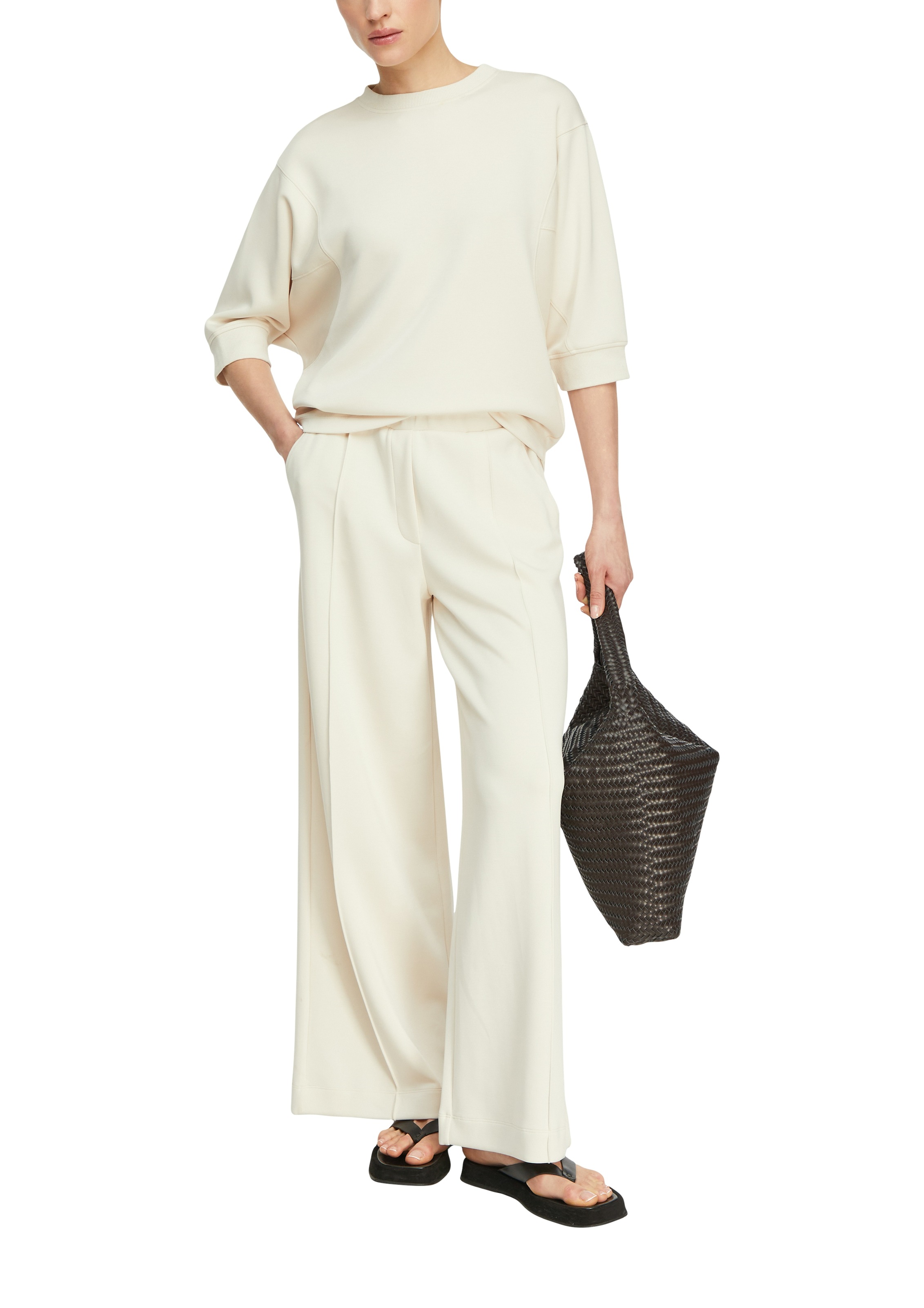 Comma Sweatshirt, mit dekorativen Nähten günstig online kaufen