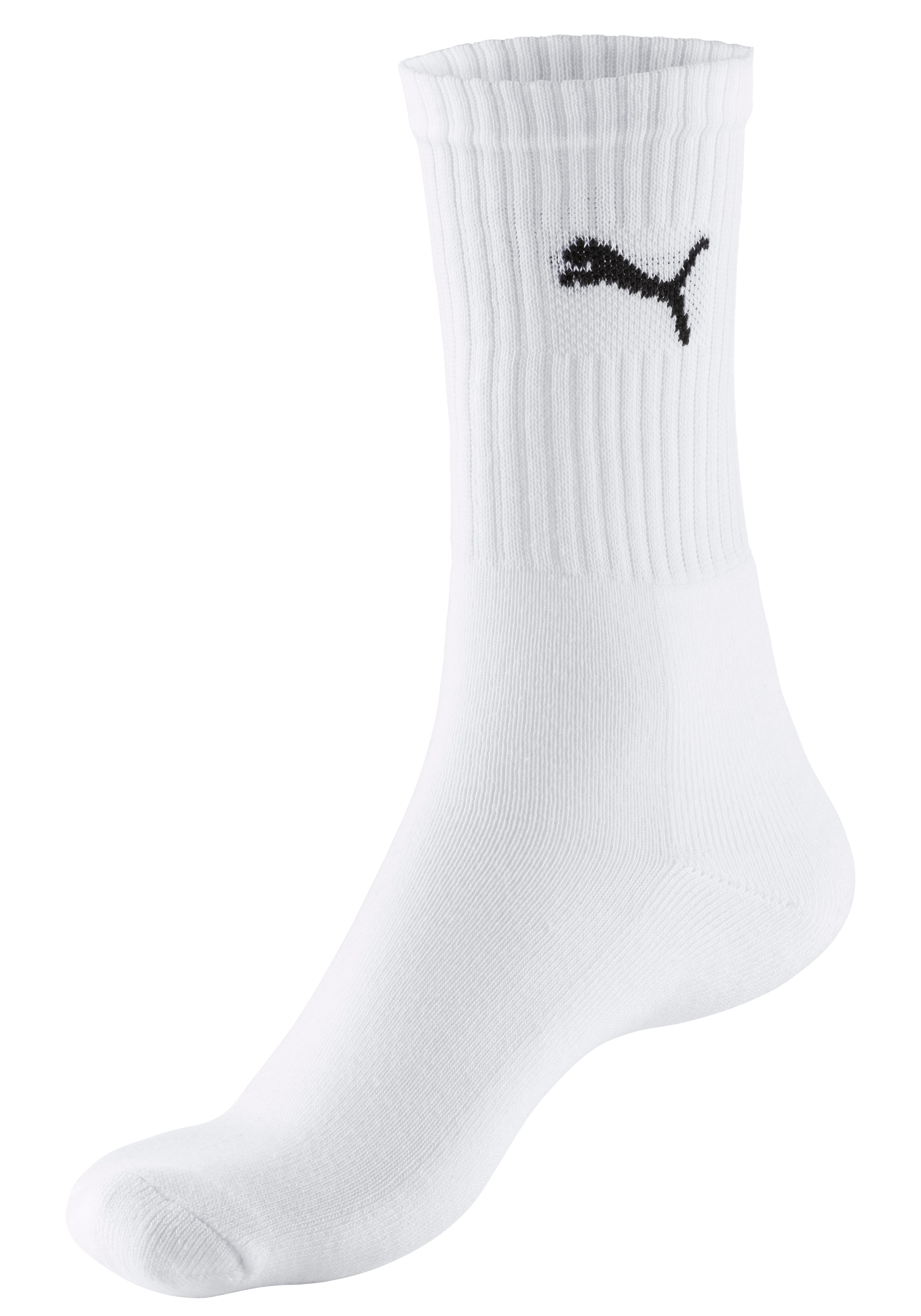 PUMA Sportsocken, (9 Paar), Tennissocken, atmungsaktiv, feuchtigkeitsregulierend