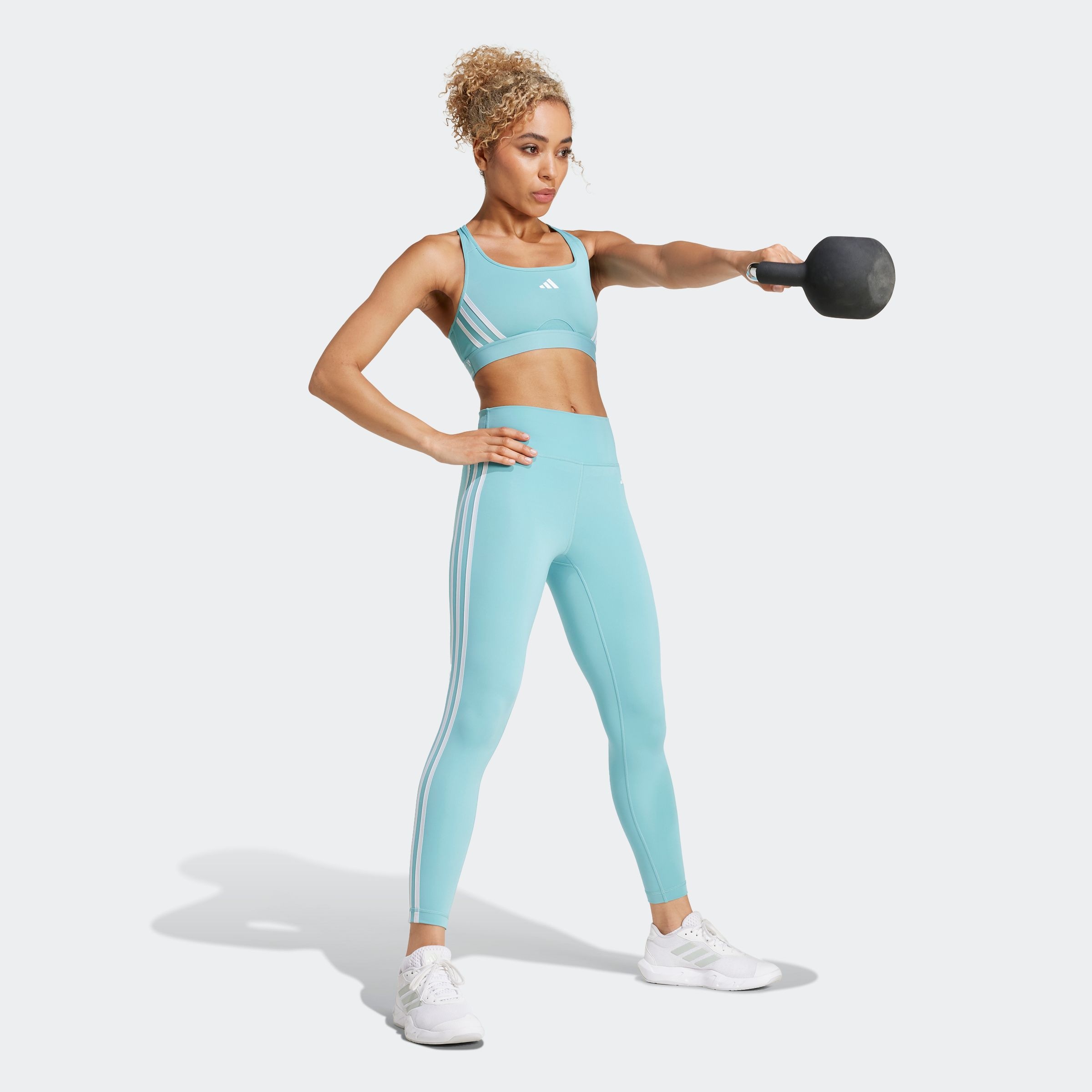 adidas Performance Trainingstights »TE 3S 78 TIG«, (1 tlg.), (atmungsaktiv, schnell trocknend)
