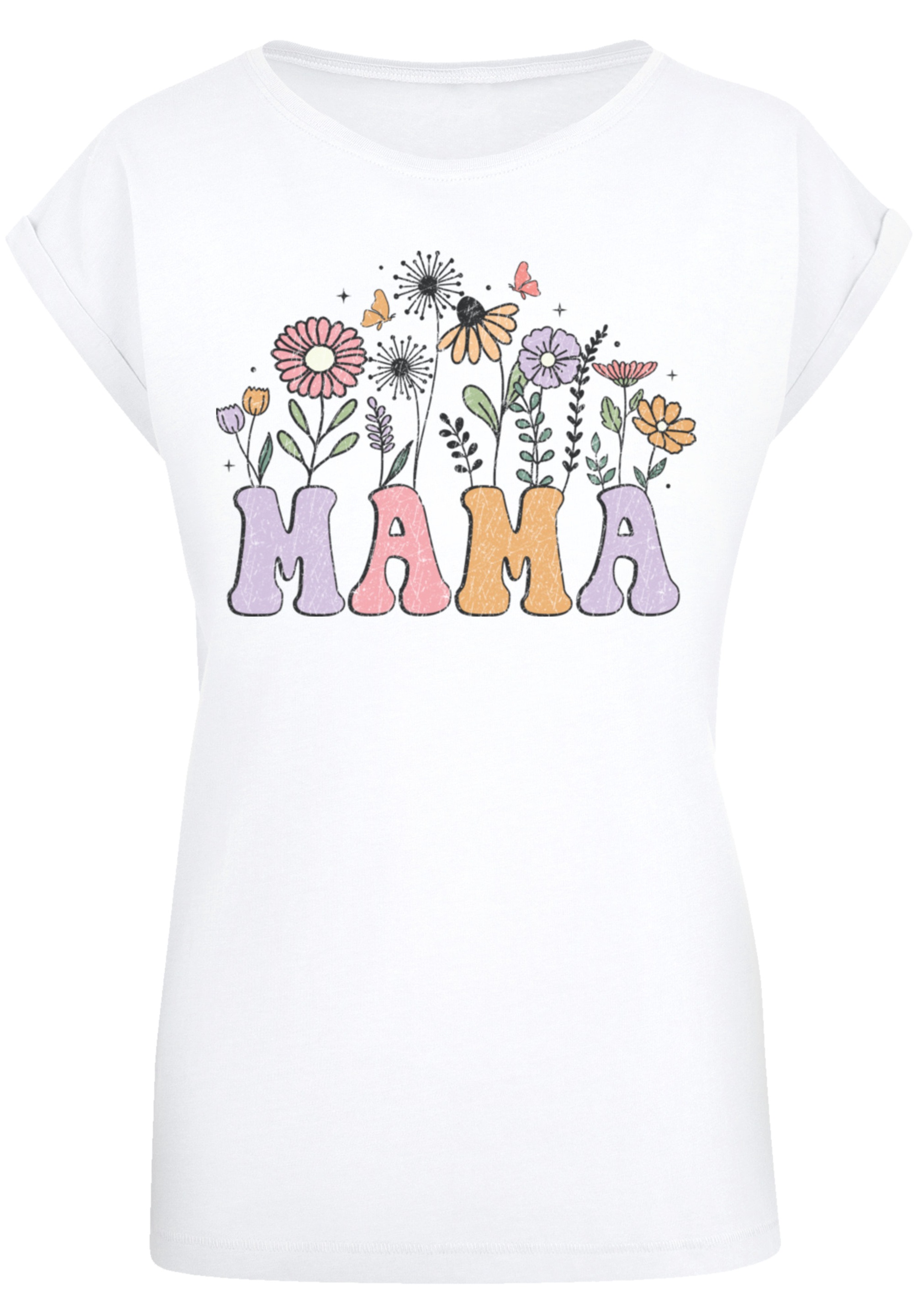 F4NT4STIC T-Shirt »Muttertags Blumen Mama«, Premium Qualität