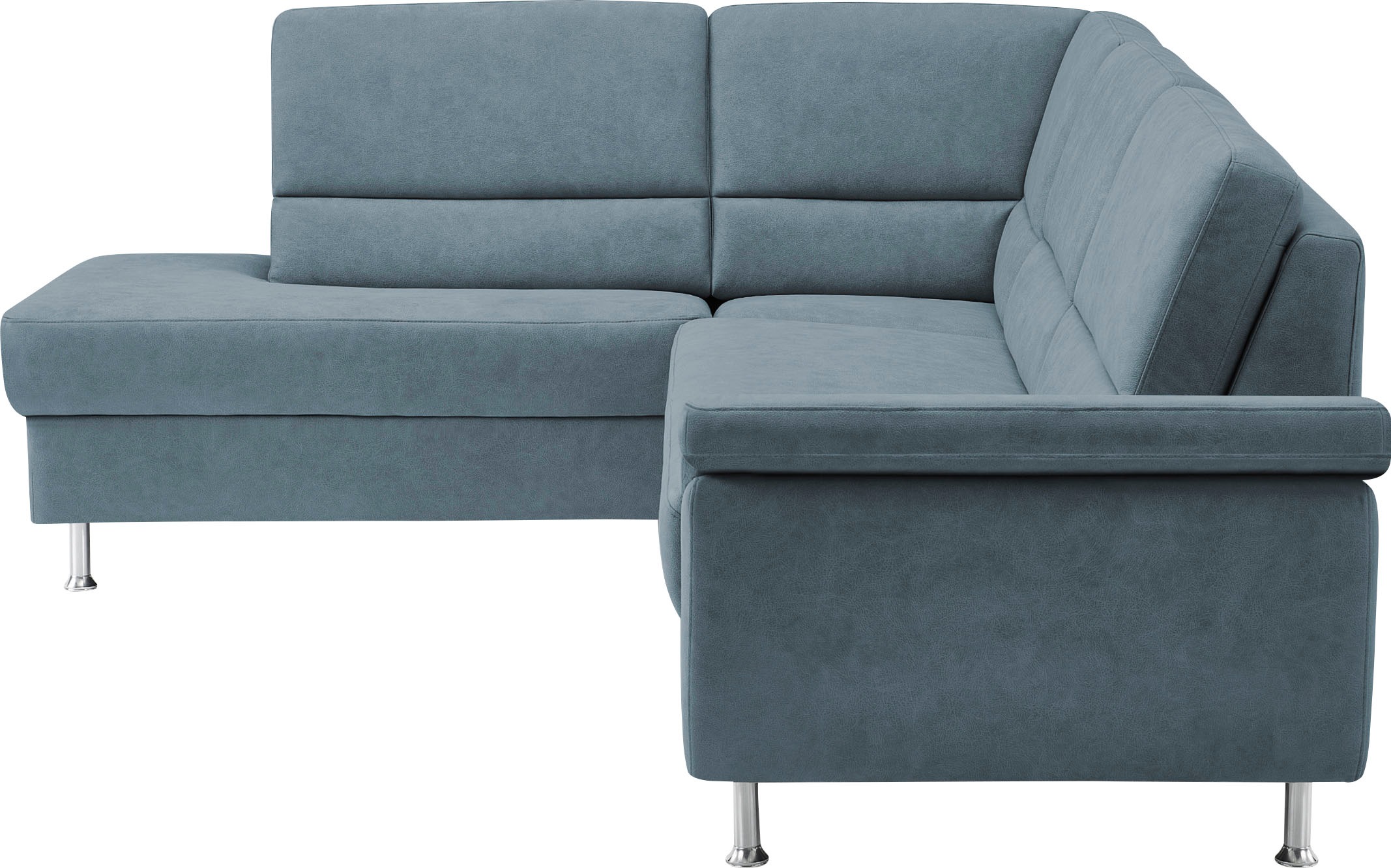 CALIZZA INTERIORS Ecksofa »Onyx L-Form«, Ottomane links oder rechts, wahlweise mit Bettfunktion, Breite 257 cm