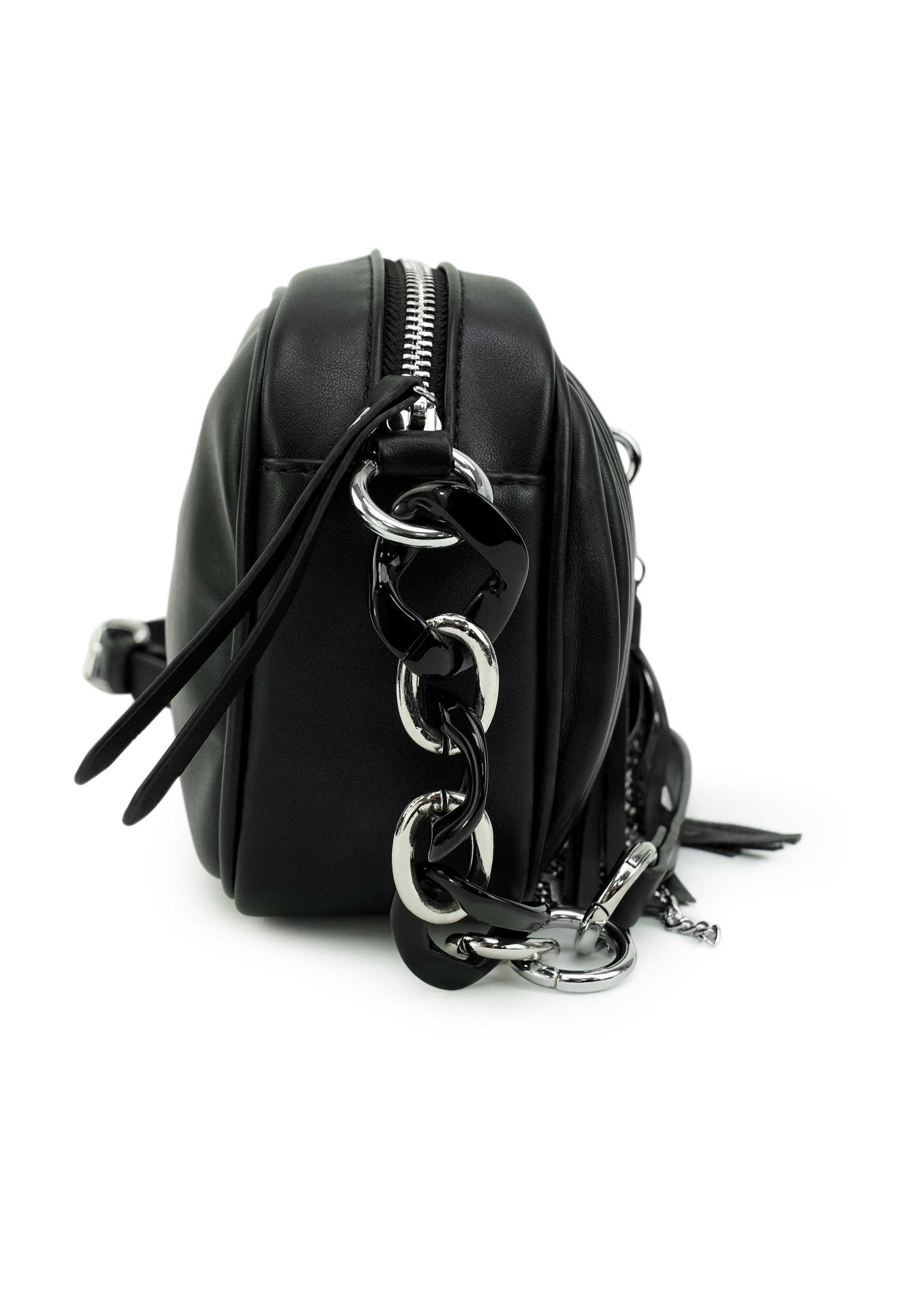 Thumbnail - Harpa Schultertasche "FARIZA" mit Anhänger aus Kettenelementen