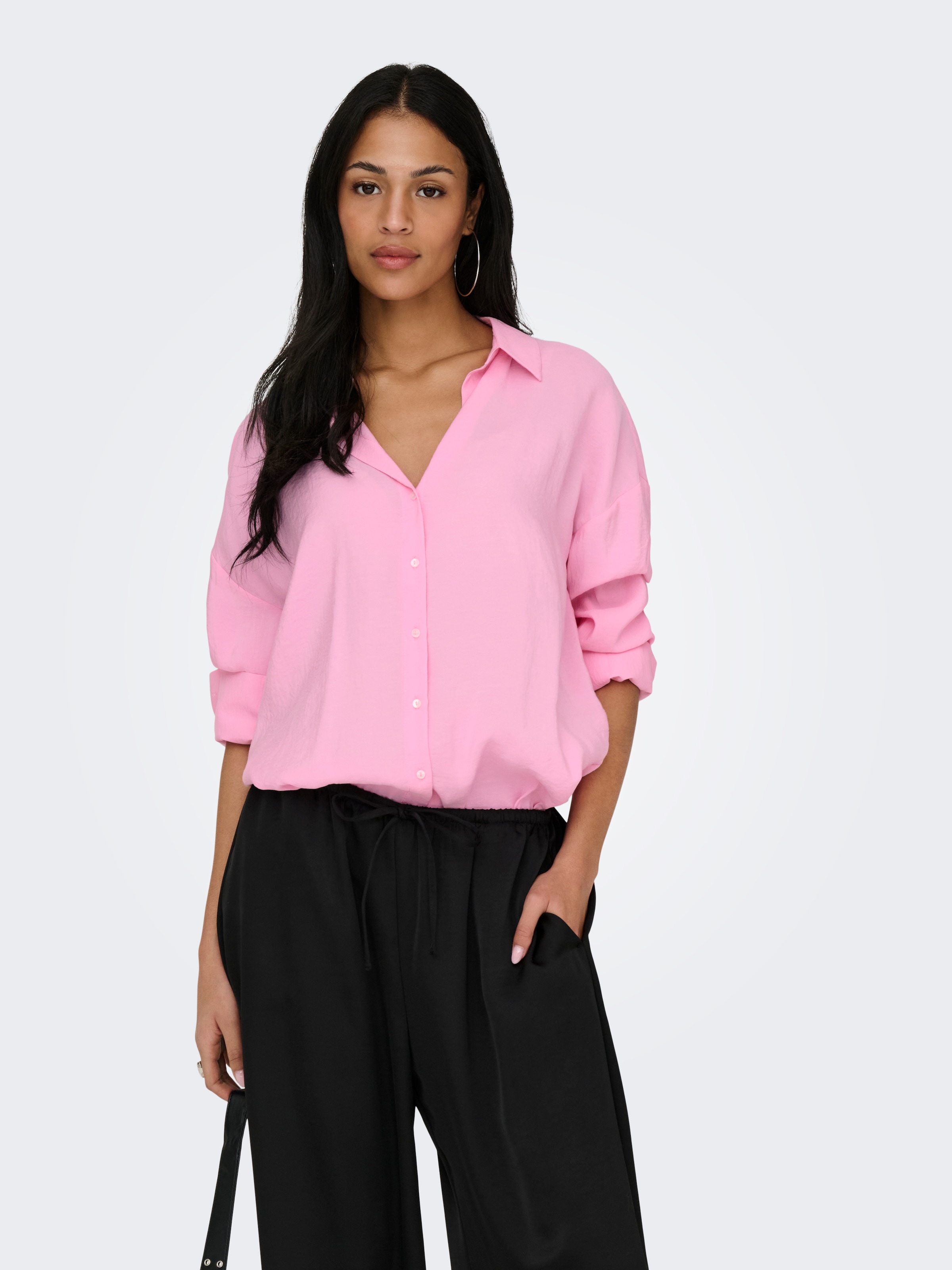 ONLY Hemdbluse »ONLZAZIMA L/S LOOSE SHIRT WVN NOOS«