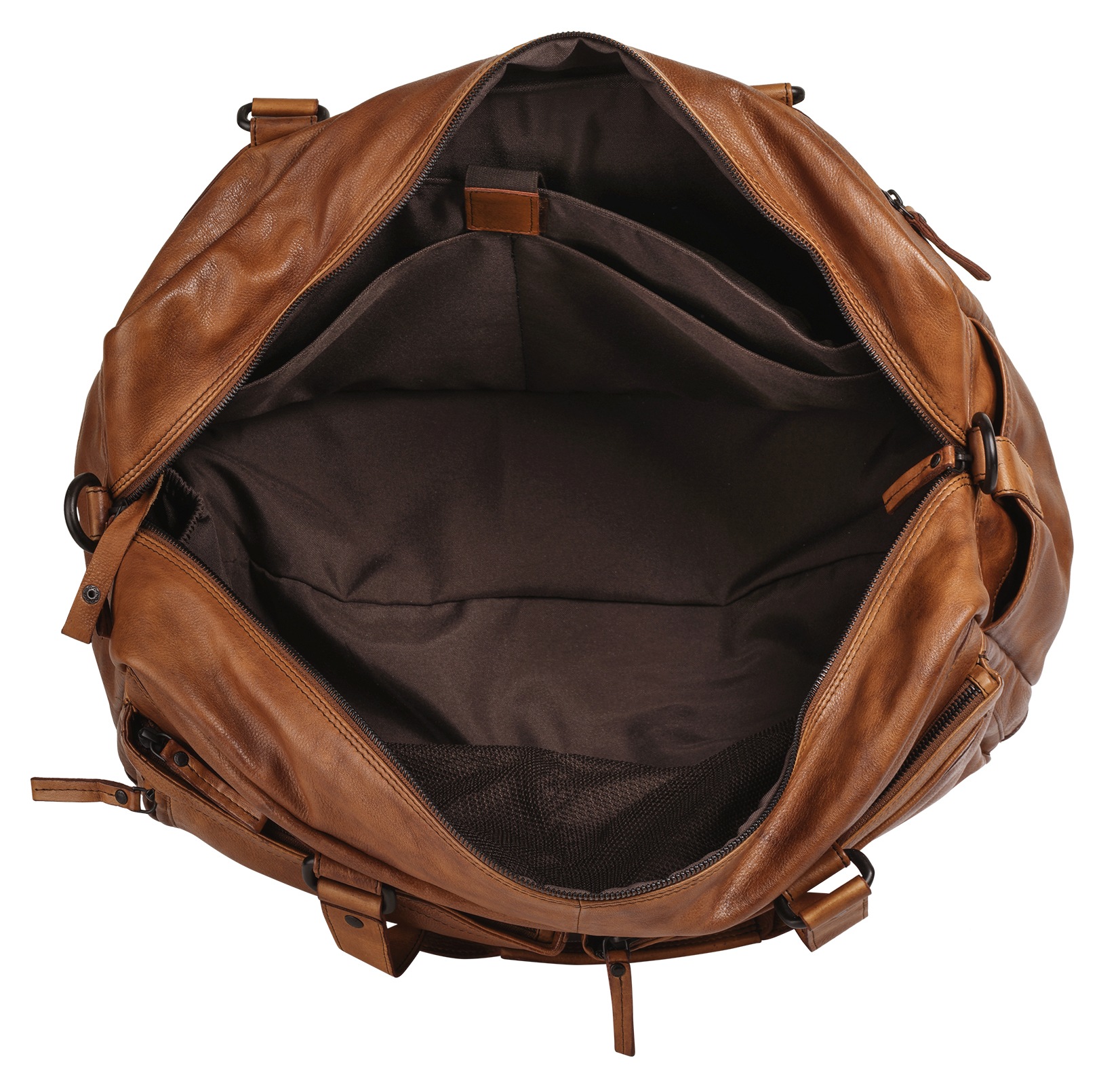 Spikes & Sparrow Reisetasche echt Leder