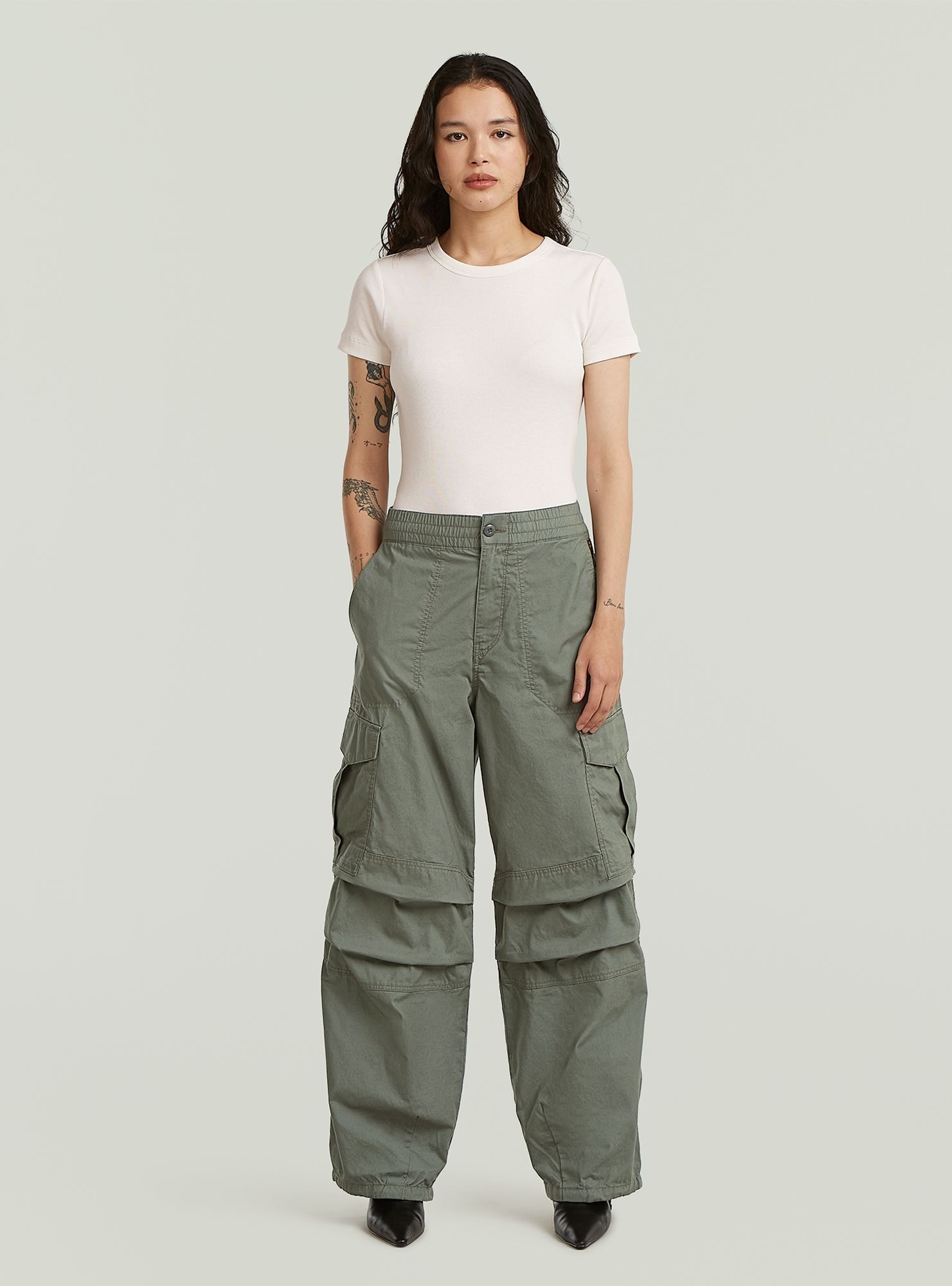 G-STAR Cargohose »Wide Leg Cargohose«