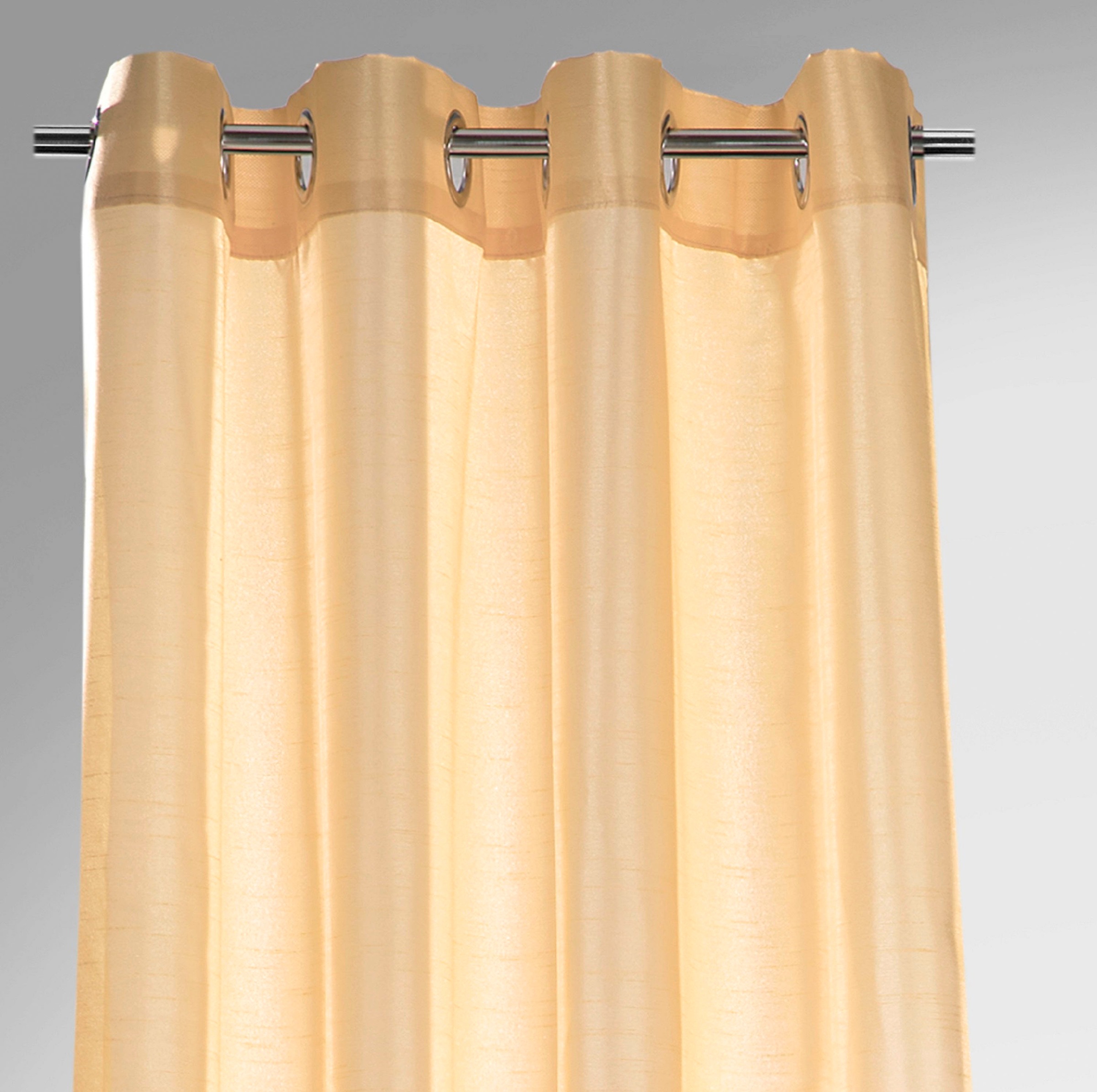 Weckbrodt Vorhang "Klara" Ösen 1 Stk. tlg. Wildseiten-Optik, halbtransparen günstig online kaufen