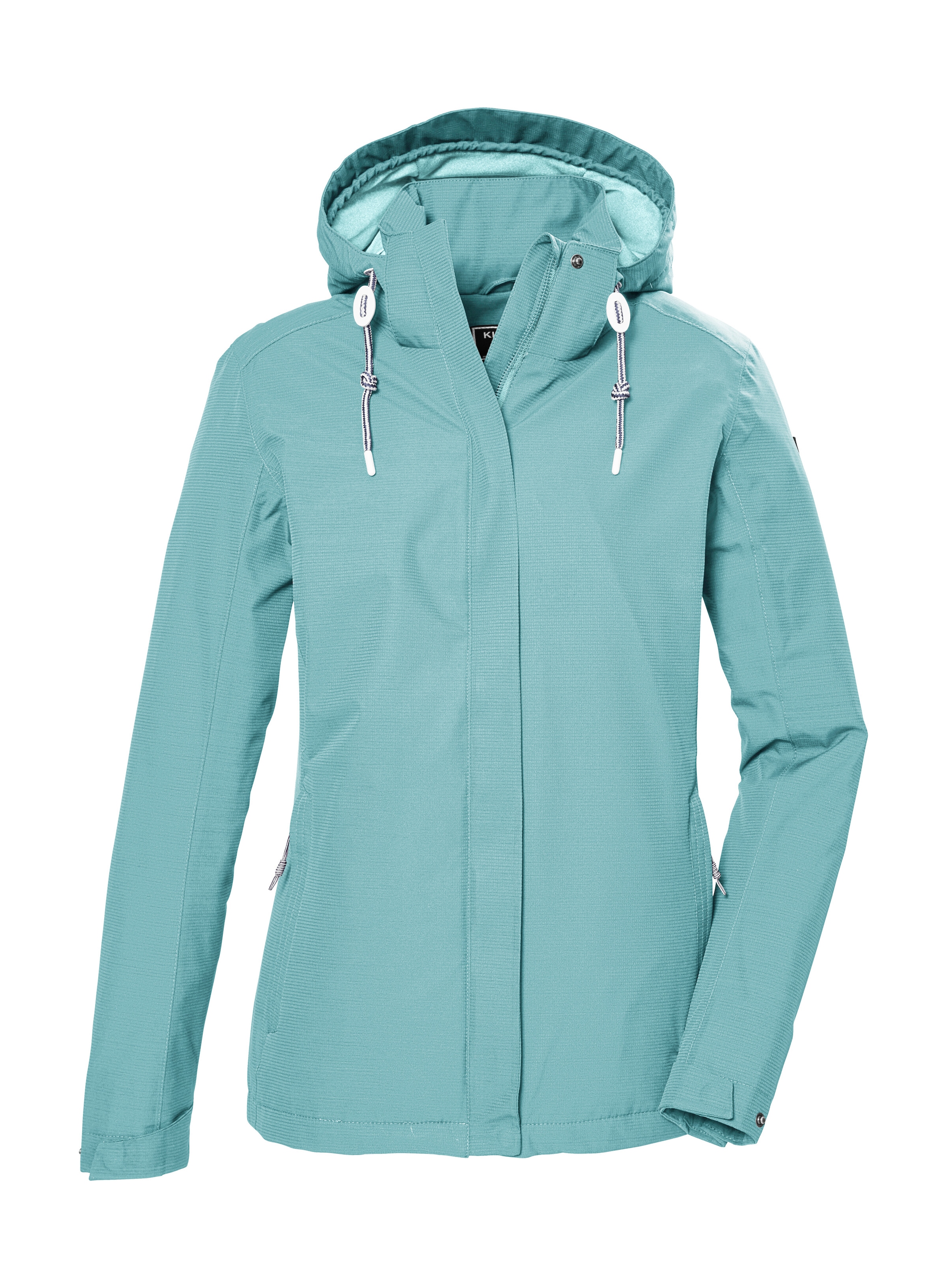 Killtec Outdoorjacke »KOS 61 WMN JCKT«, Wasserdicht, atmungsaktiv, abnehmbare Kapuze, nachhaltige Herstellung