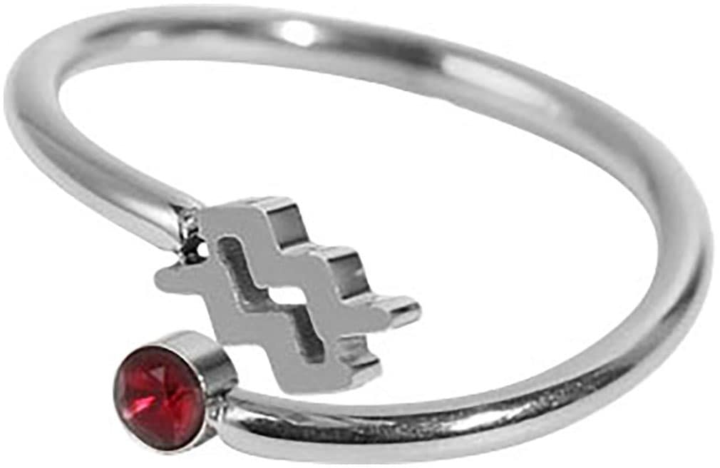 Firetti Fingerring »Schmuck Geschenk Damenring Sternzeichen«, Made in Germany - mit Zirkonia (synth.)