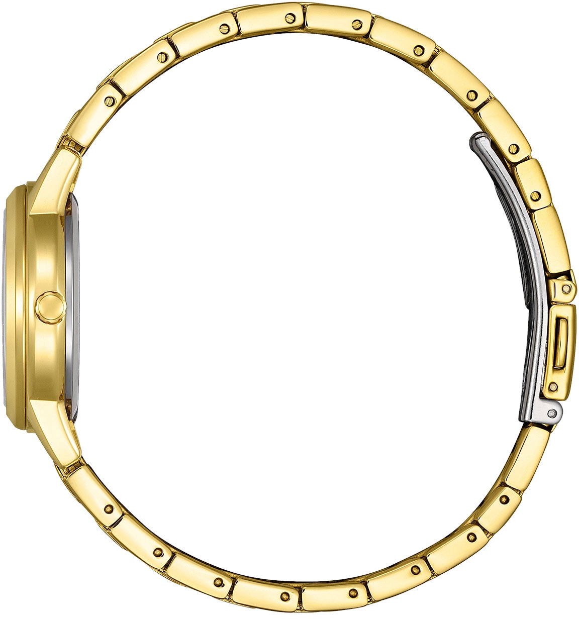 Citizen Solaruhr, Armbanduhr, Damenuhr, Edelstahlarmband, Datum