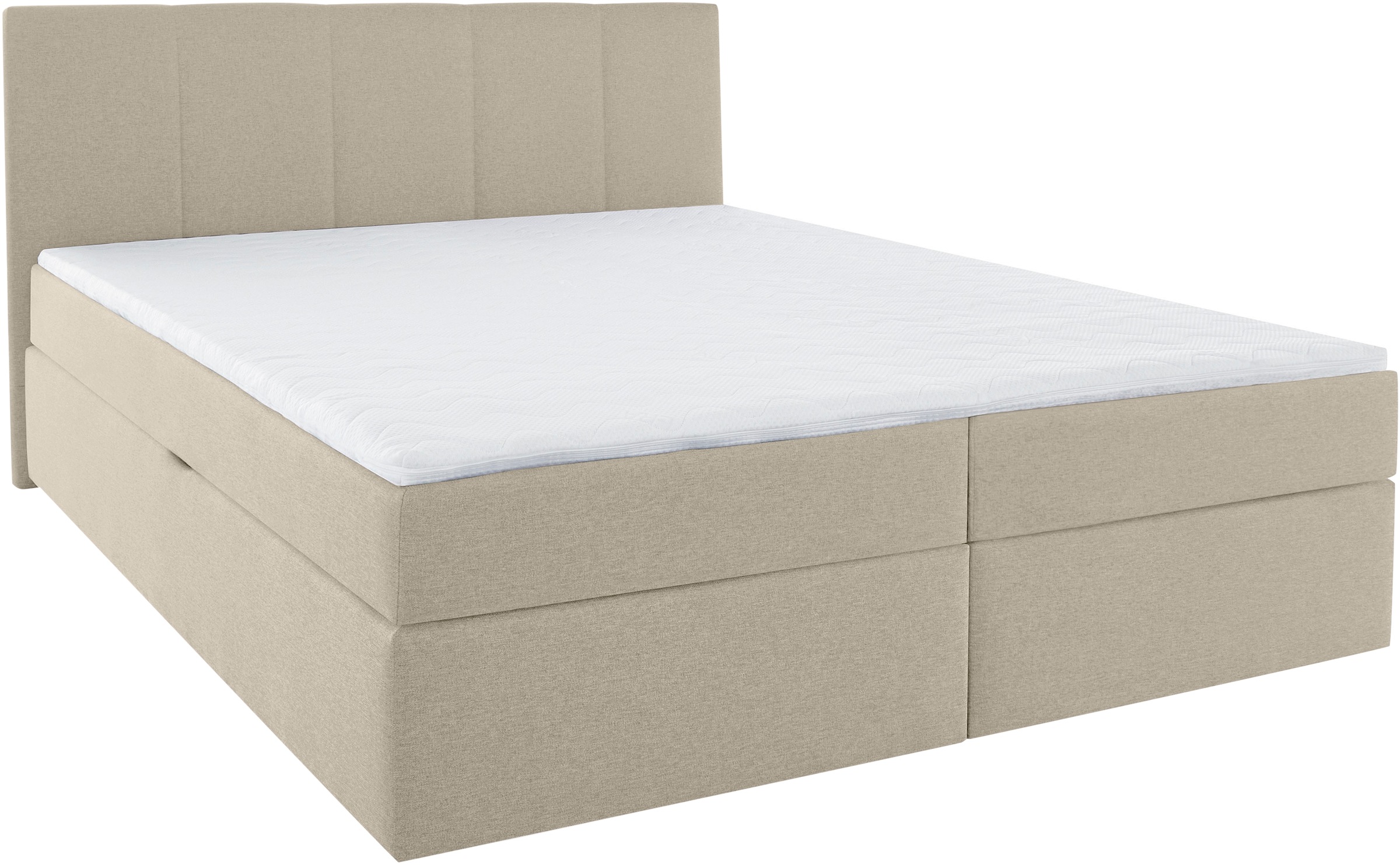 Thumbnail - Home affaire Boxbett "Fidan" wahlweise mit Bettkasten, in H2, H3 & H4 erhältilich