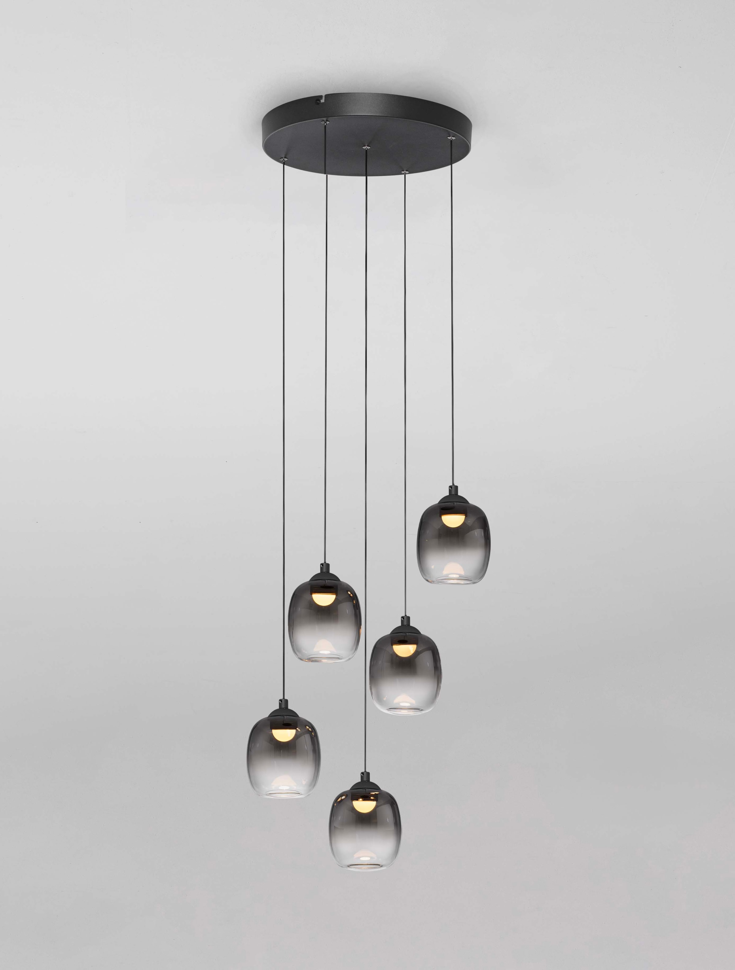 Nova Luce Pendelleuchte »KITA«, 5 flammig