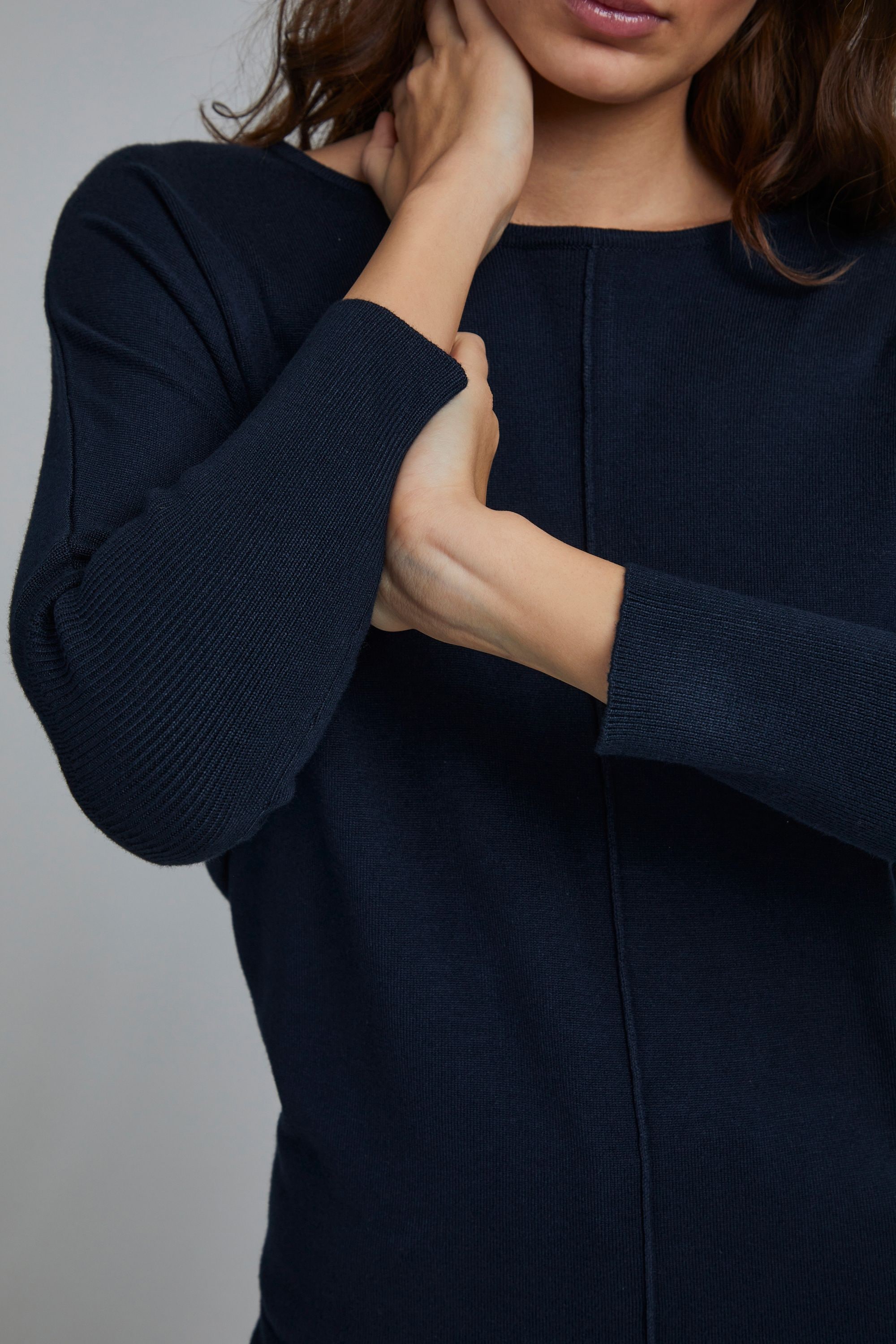 b.young Strickpullover »Strickrundhalspullov BYPimba«
