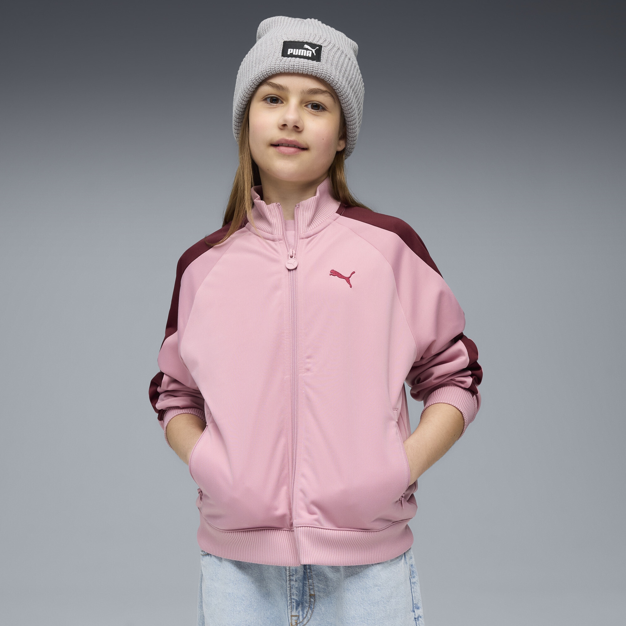 PUMA Sweatjacke »T7 ALWAYS ON Trainingsjacke Mädchen«