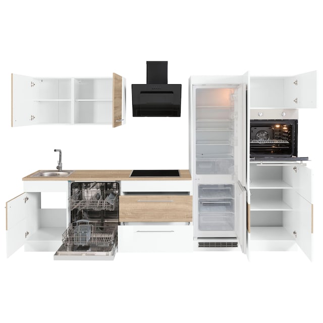 Geräteschrank für Kühlschrank FAVORIT Hochschrank BxHxT 60/200 cm Küche 
