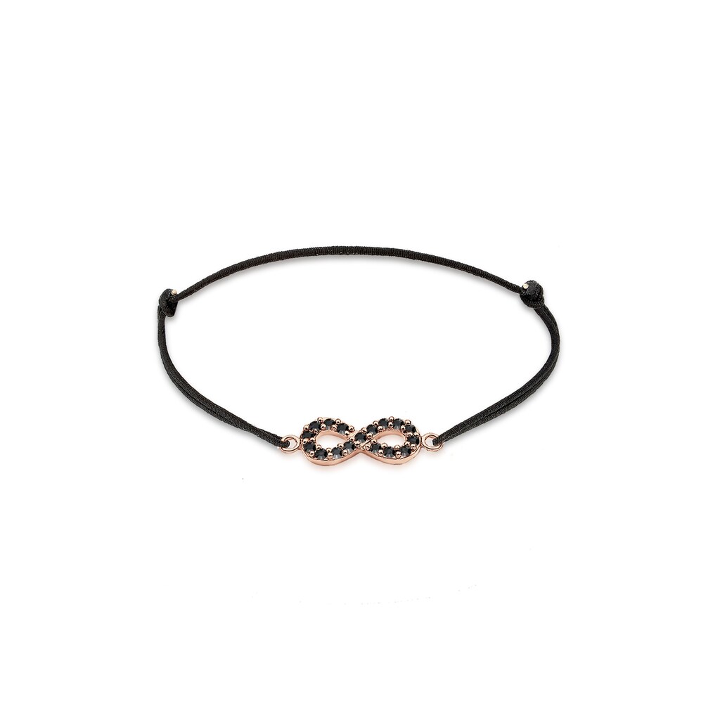 Elli Armband »Infinity Endless Kristalle 925 Silber«