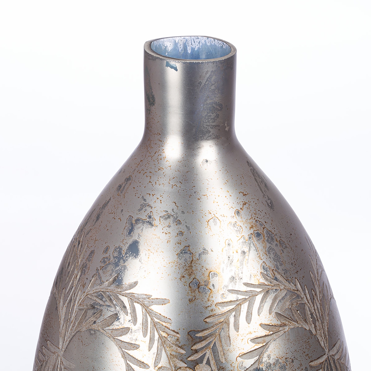 GILDE Bodenvase »Vase Peso, grau H.43 cm«, (1 St.)