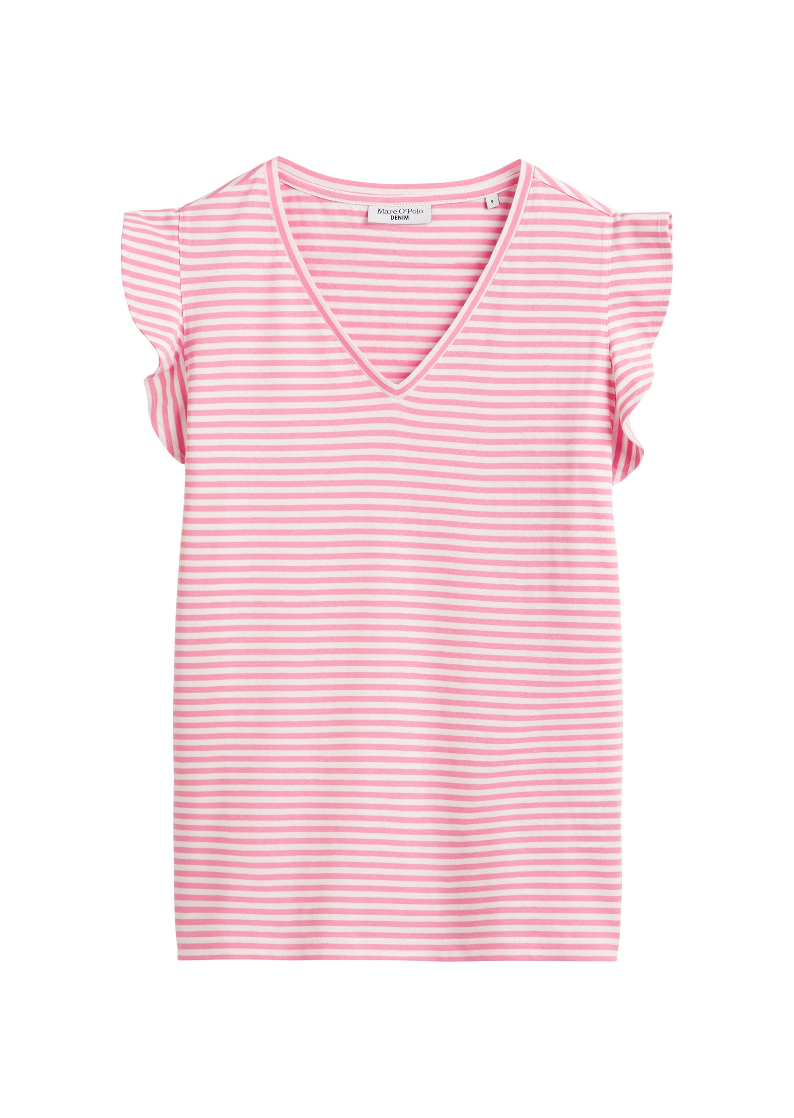 Marc O'Polo DENIM T-Shirt »aus gestreiftem Single Jersey«