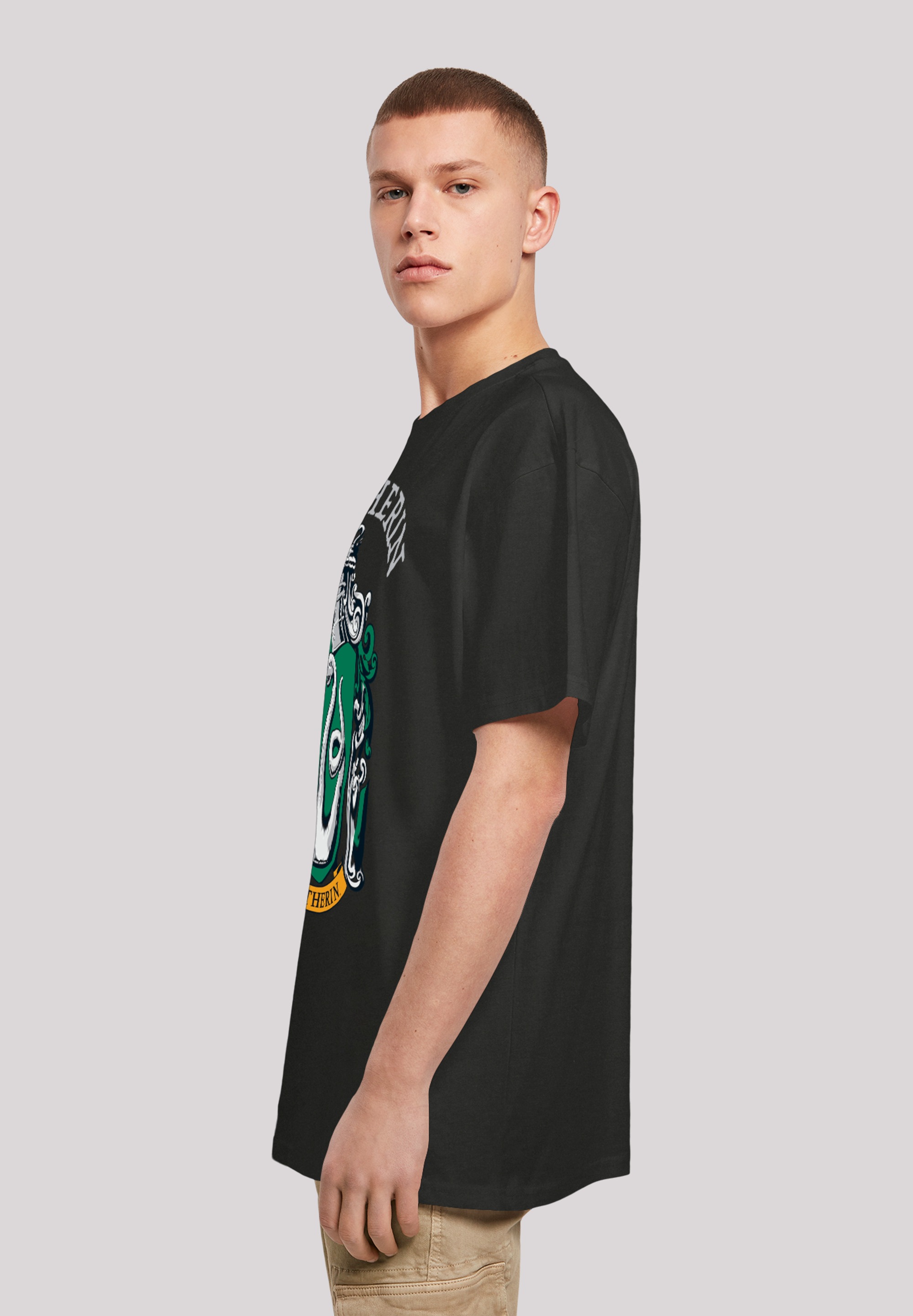 F4NT4STIC T-Shirt »Harry Potter Slytherin Crest«, Print