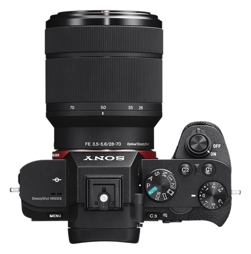 Sony Systemkamera »A7 II«, SEL-2870, 24,3 MP, WLAN (Wi-Fi)-NFC, Gesichtserkennung, HDR-Aufnahme, Makroaufnahme