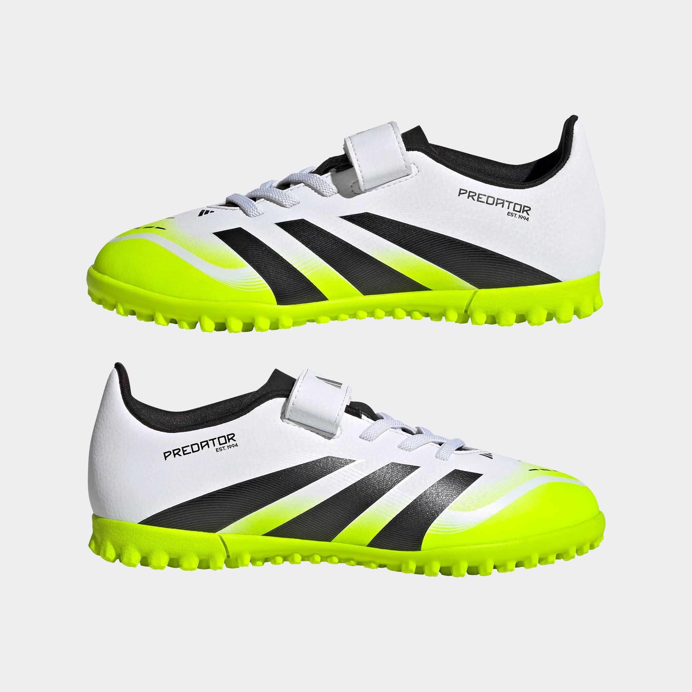 adidas Performance Fußballschuh »PREDATOR CLUB HOOK-AND-LOOP KUNSTRASENSCHUHE KIDS«, geeignet für harte Untergründe Asche und Kunstrasen