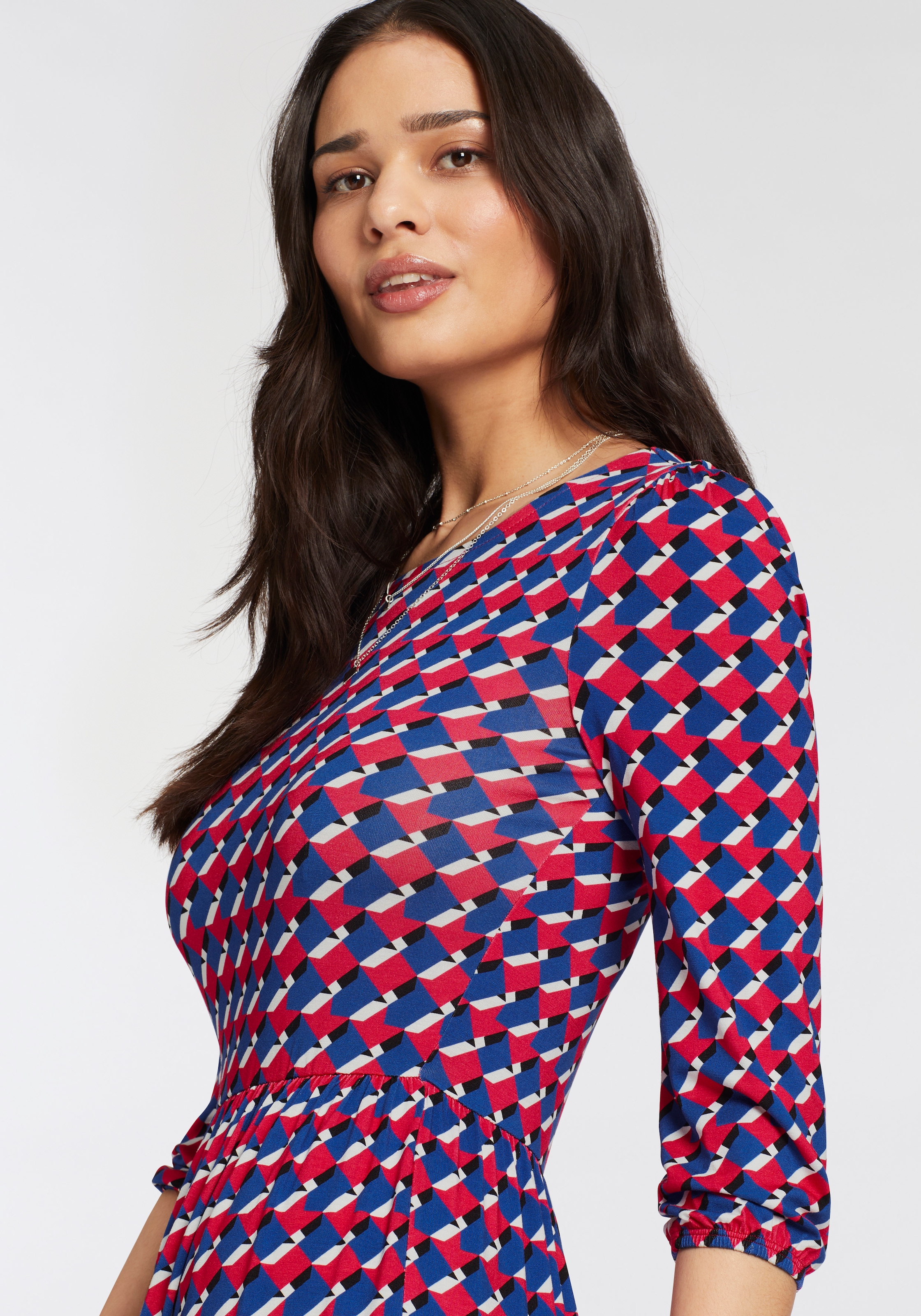 Laura Scott Jerseykleid, mit stylischem Allover-Print