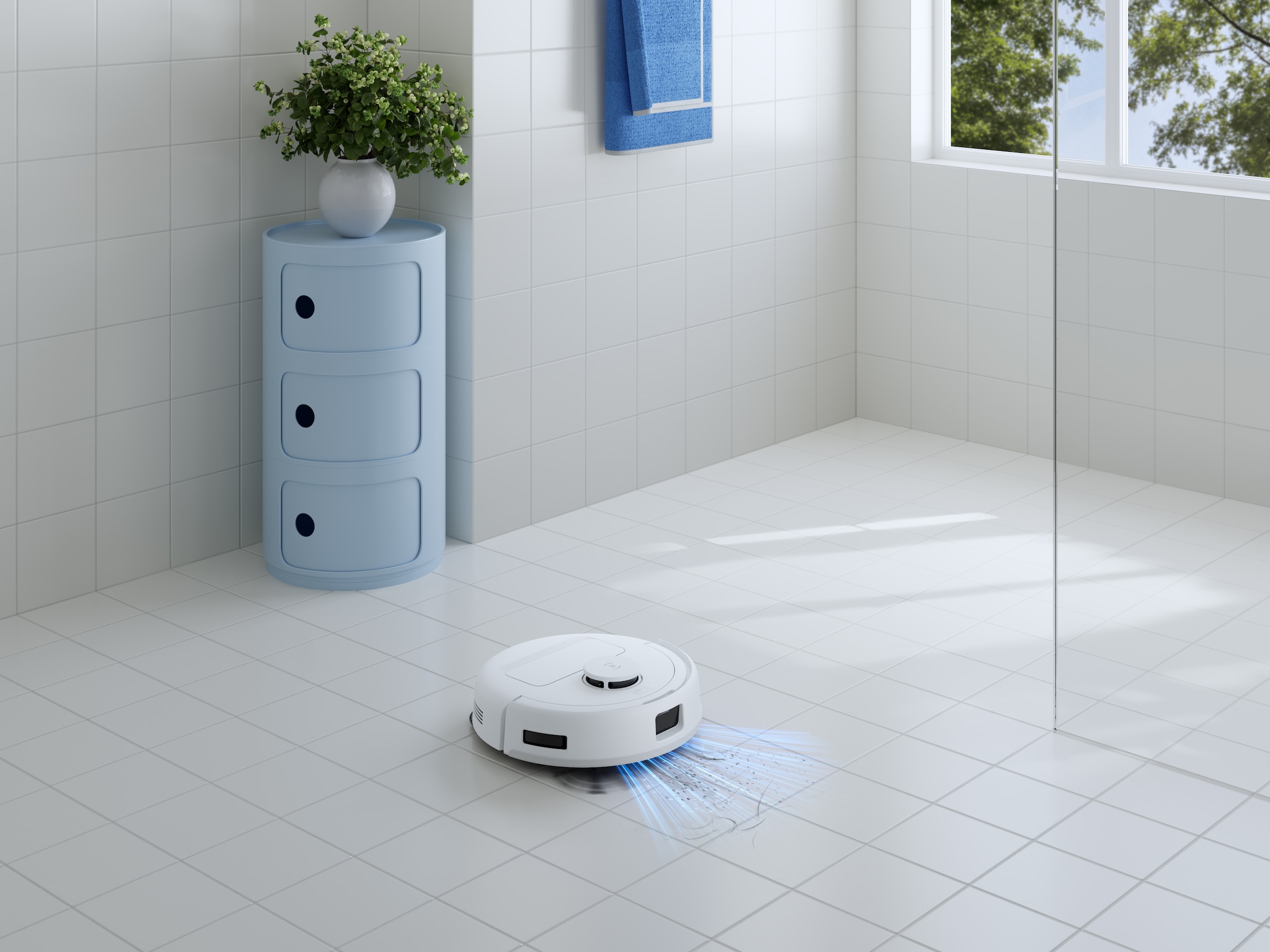ECOVACS Nass-Trocken-Saugroboter »DEEBOT mini«, Großartig klein und kraftvoll