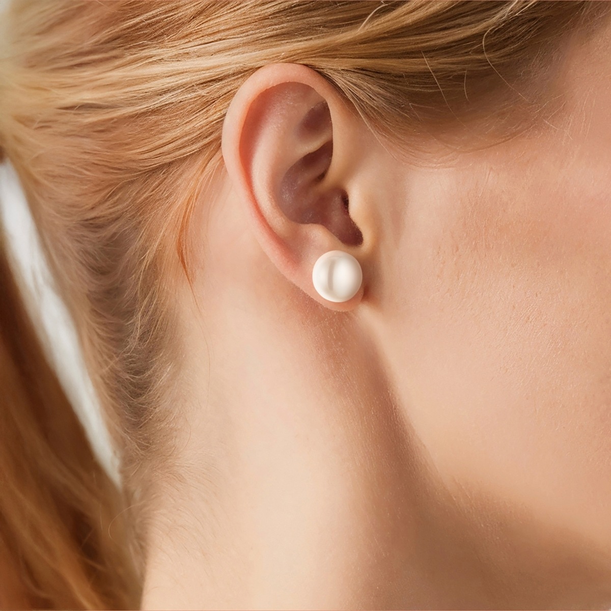 Yokoamii Paar Ohrstecker »Set: Y505« mit Perle (synth.)