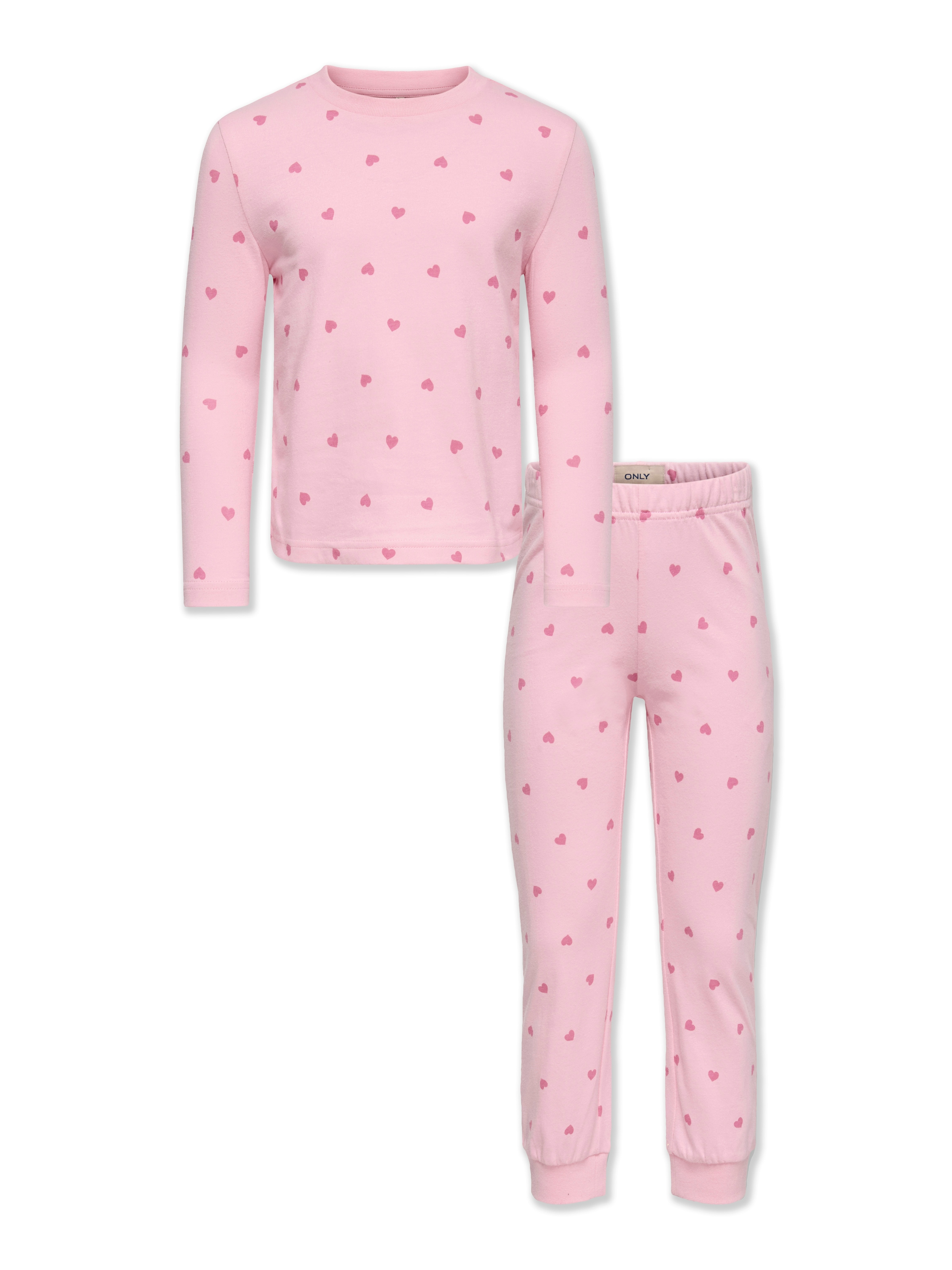 KIDS ONLY Schlafanzug "KMGRILA NIGHTWEAR LS TOP/PANT SET JRS" Set, 2