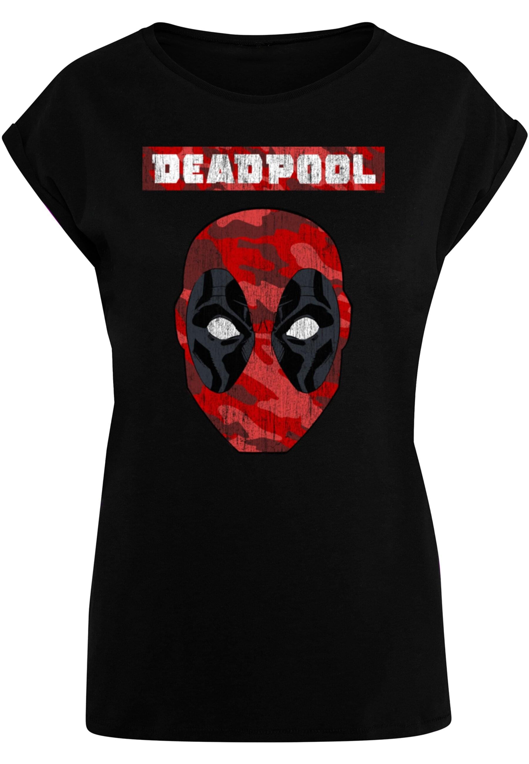 ABSOLUTE CULT T-Shirt "ABSOLUTE CULT Damen Ladies Deadpool - Camo Head T-Sh günstig online kaufen