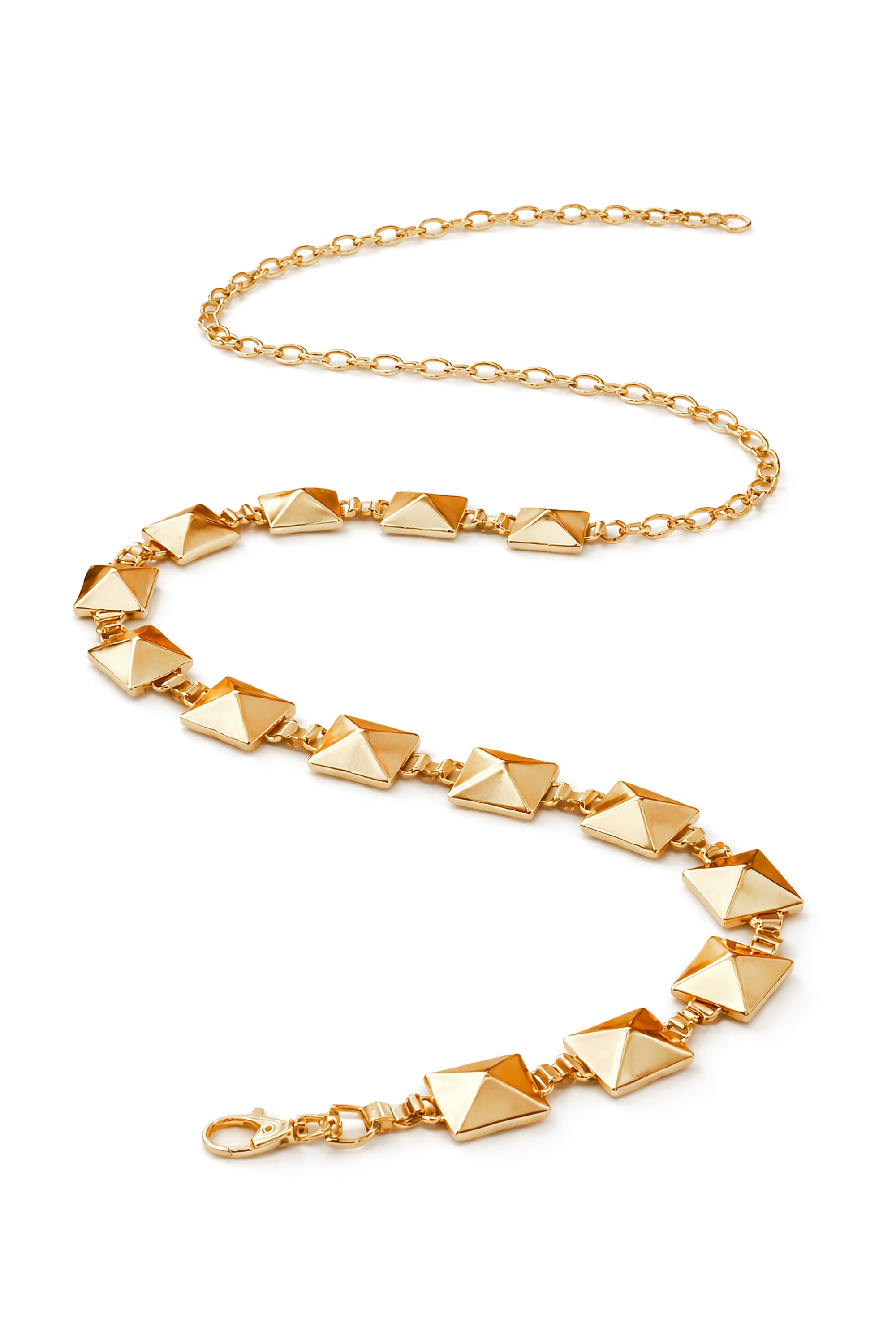 COLLEZIONE ALESSANDRO Kettengürtel "Party" mit Pyramiden Nieten, Made in It günstig online kaufen