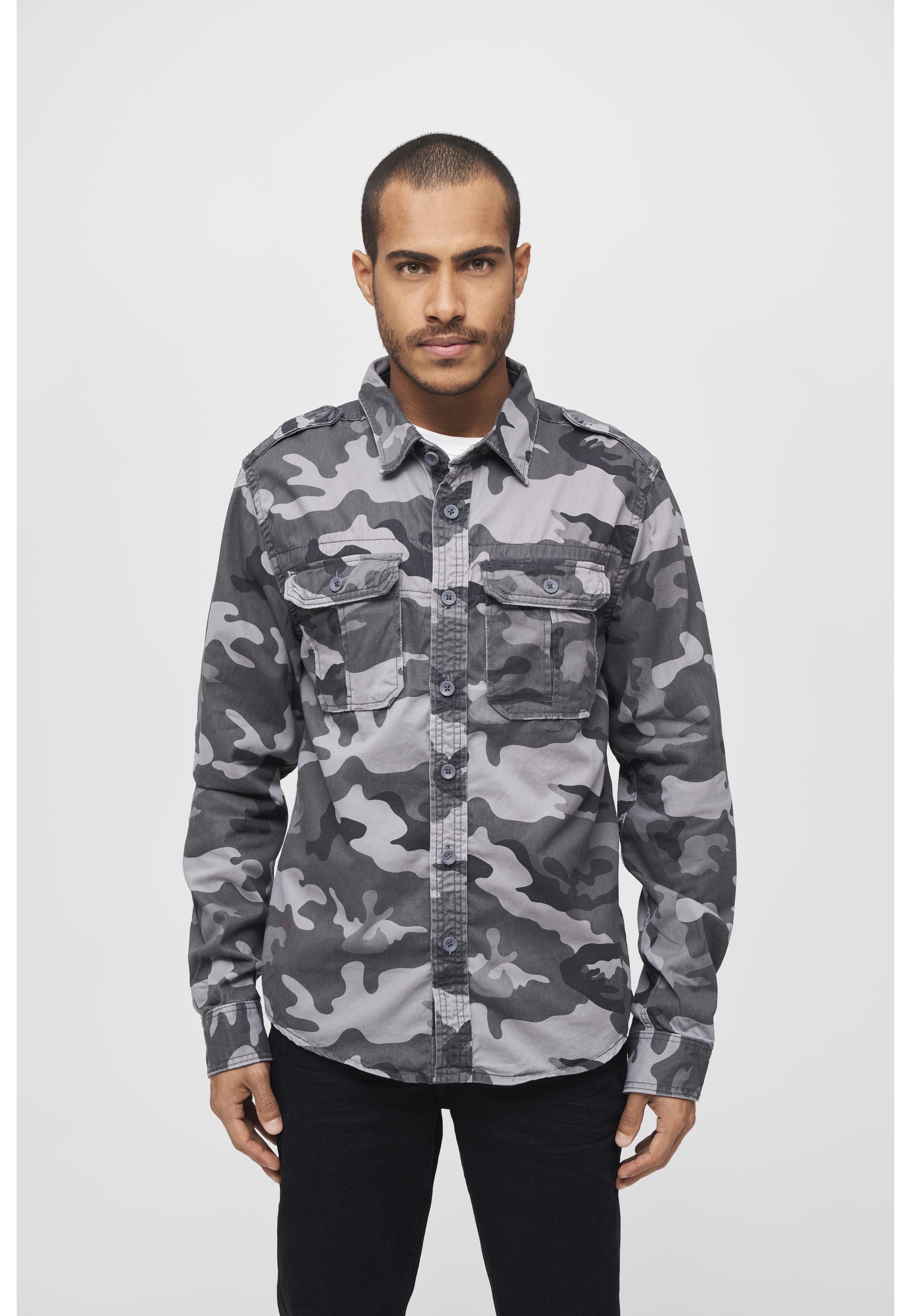 Brandit Langarmhemd »Brandit Herren Vintage Shirt« 1 Stk.