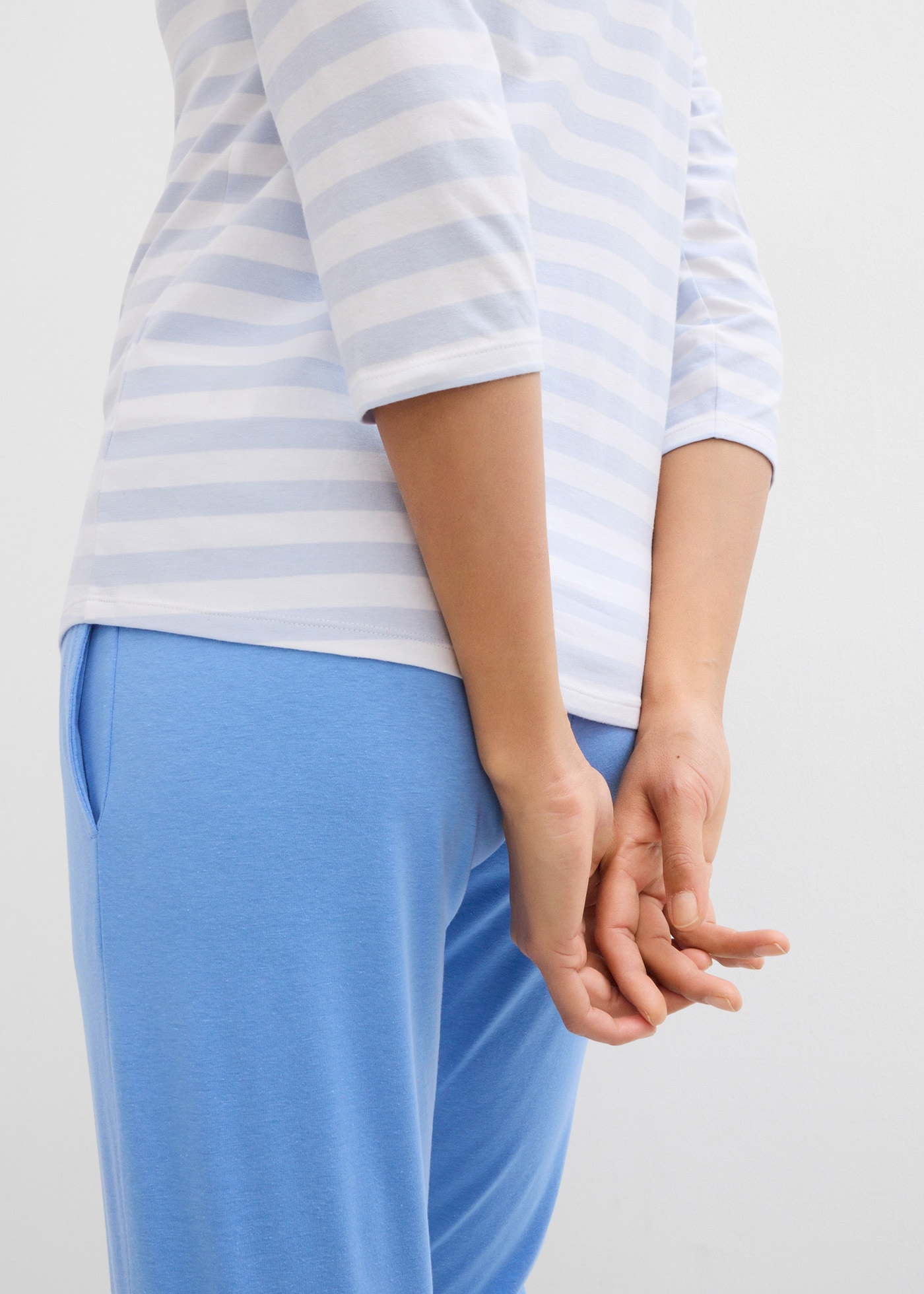 bonprix T-Shirt 1 bequeme Passform, 3/4-Ärmel, für Frühling und Sommer