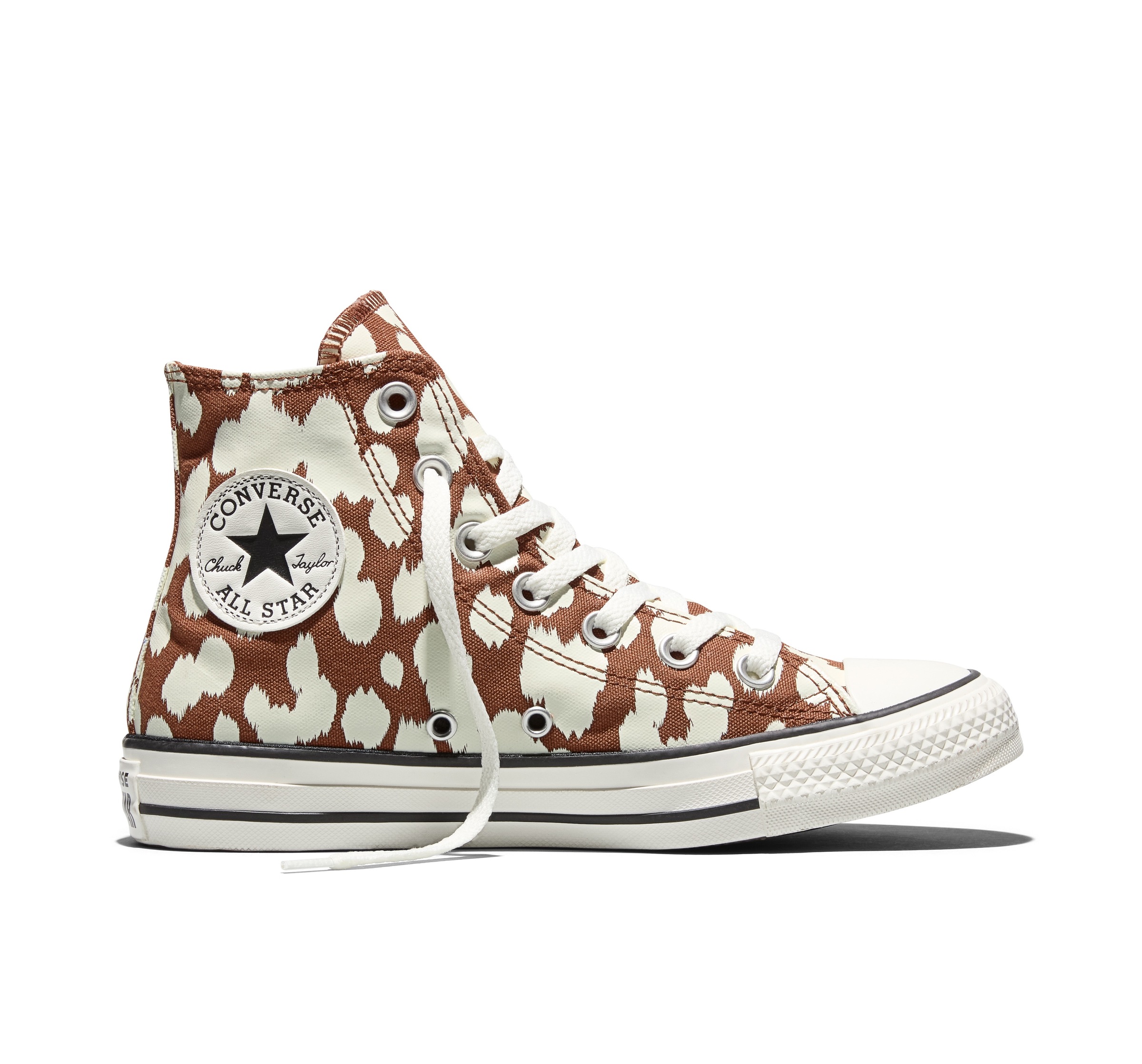 Baskets montantes Converse CHUCK TAYLOR ALL STAR COW PRINT Marron 36,37,38,39,40,41,35,37 1/2,36 1/2,39 1/2 femmes 2