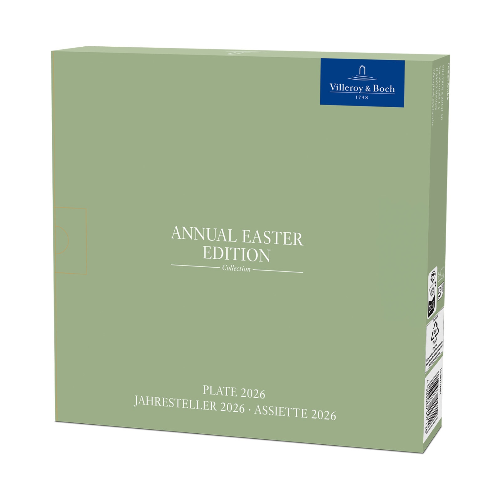 Villeroy & Boch Frühstücksteller »Teller Easter Edition 2026 ø 22,3 cm bunt« Handwäsche wird empfohlen