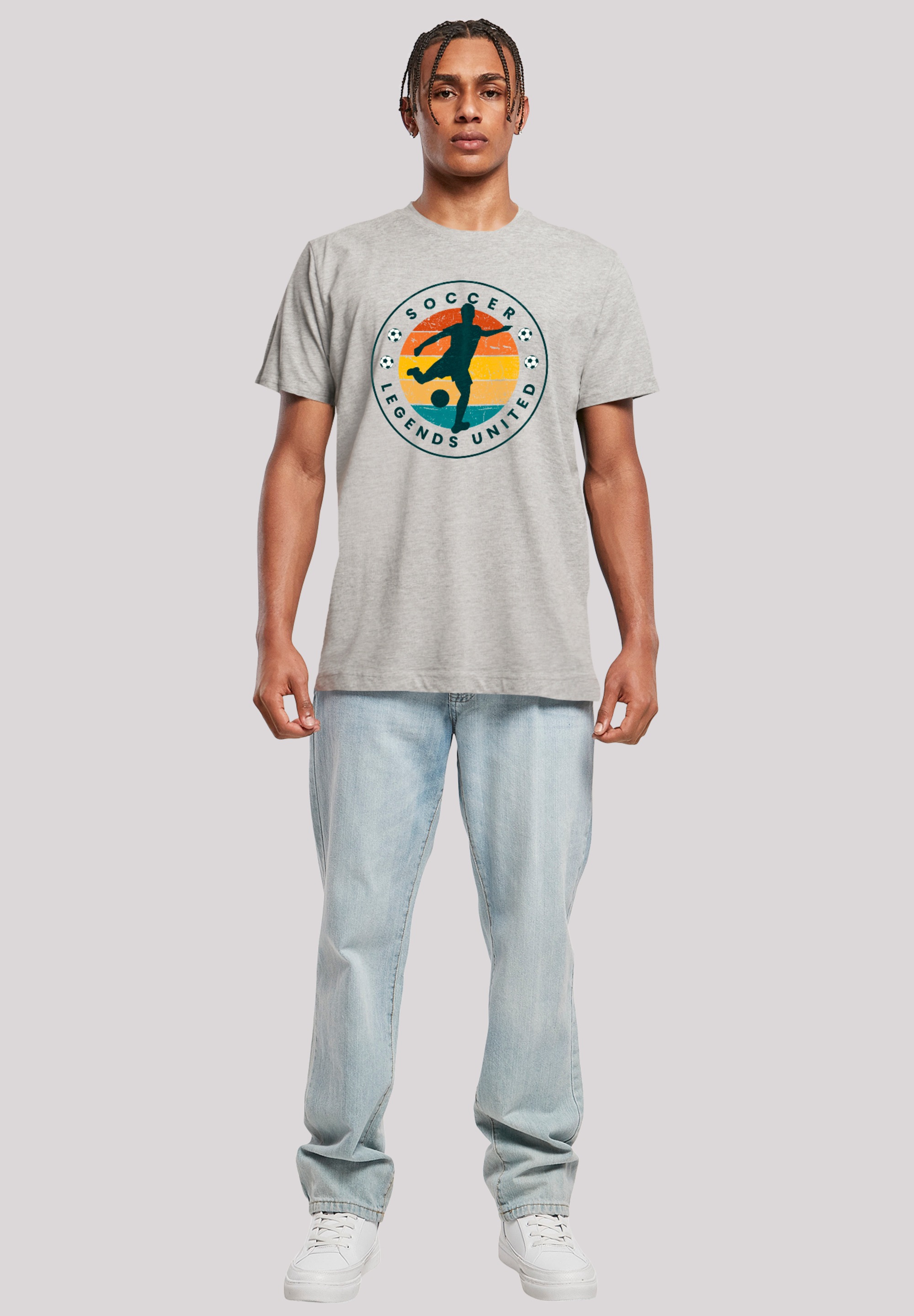 F4NT4STIC T-Shirt »Soccer Legends United«, Premium Qualität