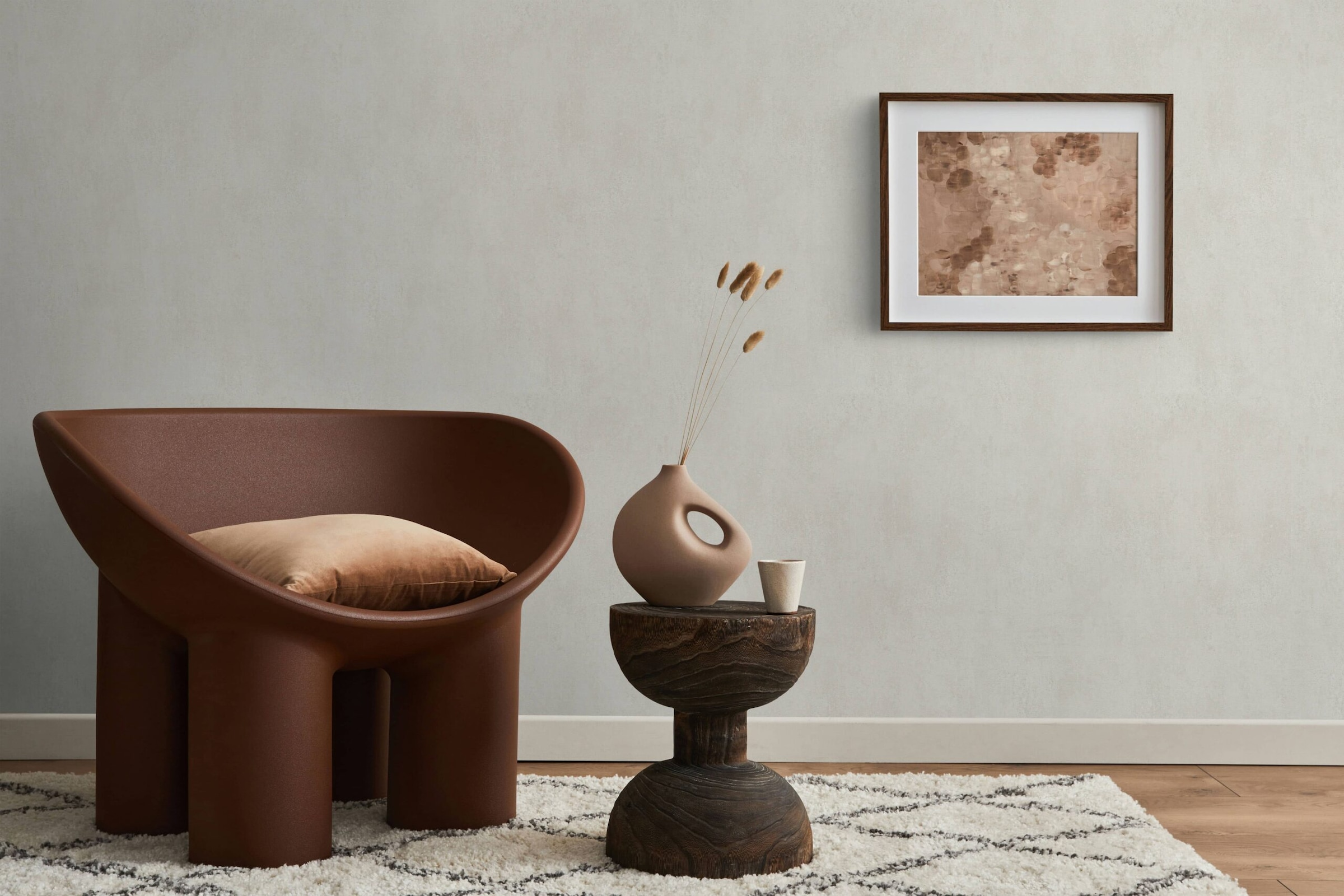 Marburg Vliestapete »Tapete Plain Concrete«, uni, moderne Vliestapete für Wohnzimmer Schlafzimmer Küche