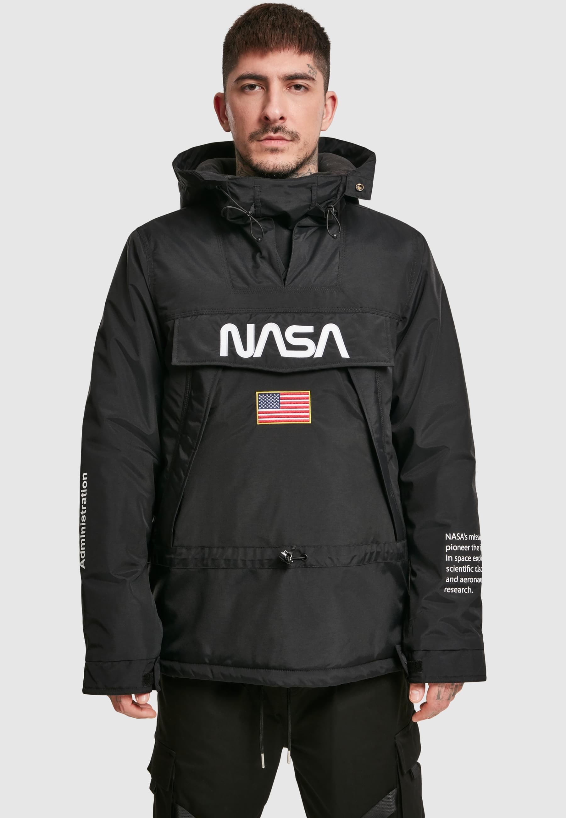 MisterTee Windbreaker »MisterTee Herren NASA Windbreaker«, (1 St.), ohne Kapuze