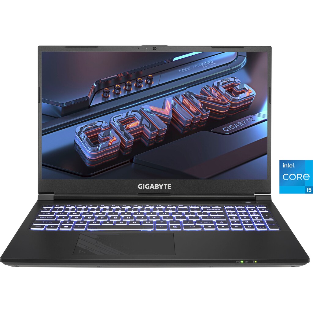 Gigabyte Gaming-Notebook »G5 KE-52DE213SD«, 39,62 cm, / 15,6 Zoll, Intel, Core i5, GeForce RTX 3060, 512 GB SSD