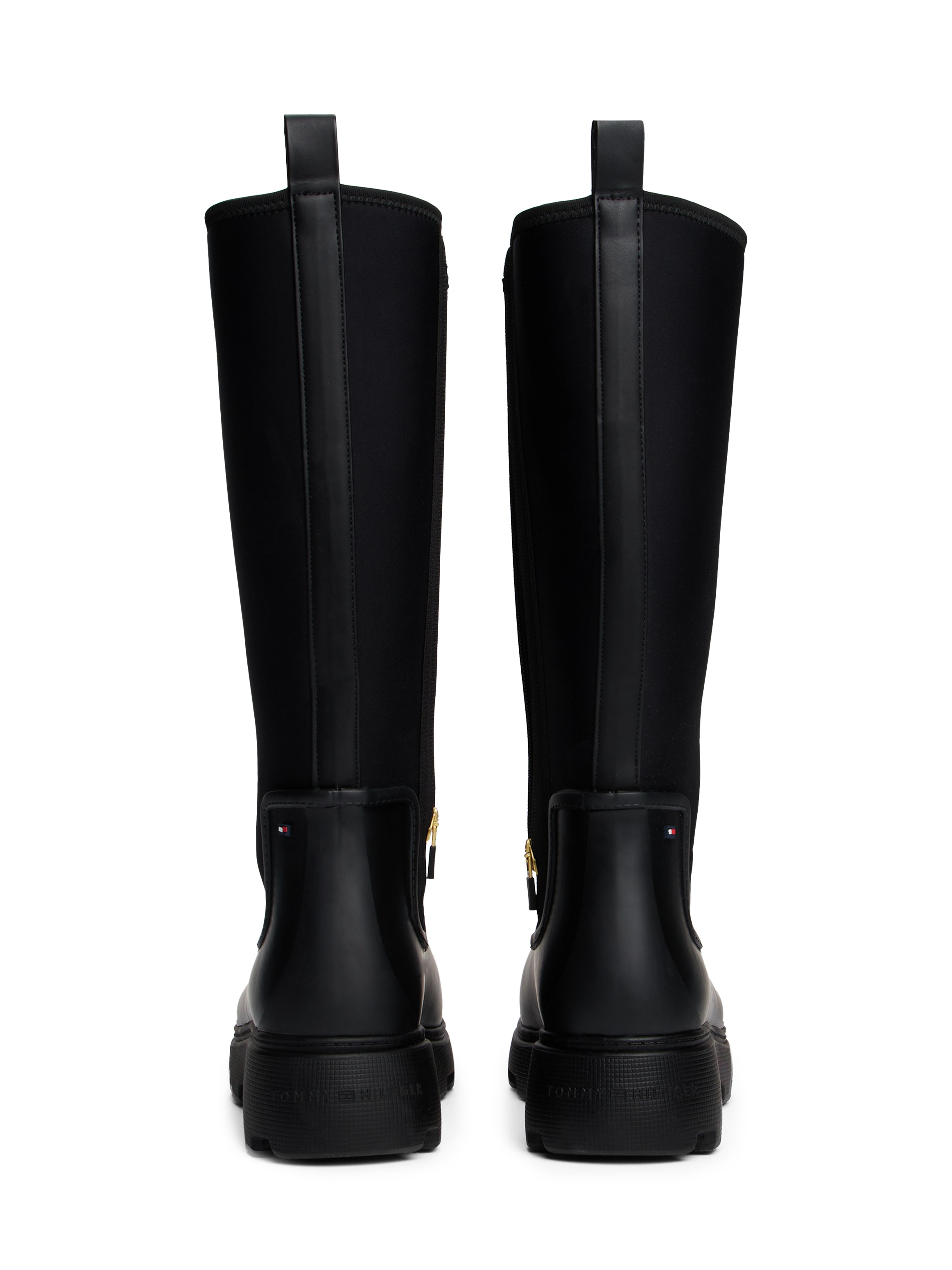 Tommy Hilfiger Gummistiefel "FLAG LONG RAINBOOT WARM LINING", Blockabsatz, günstig online kaufen
